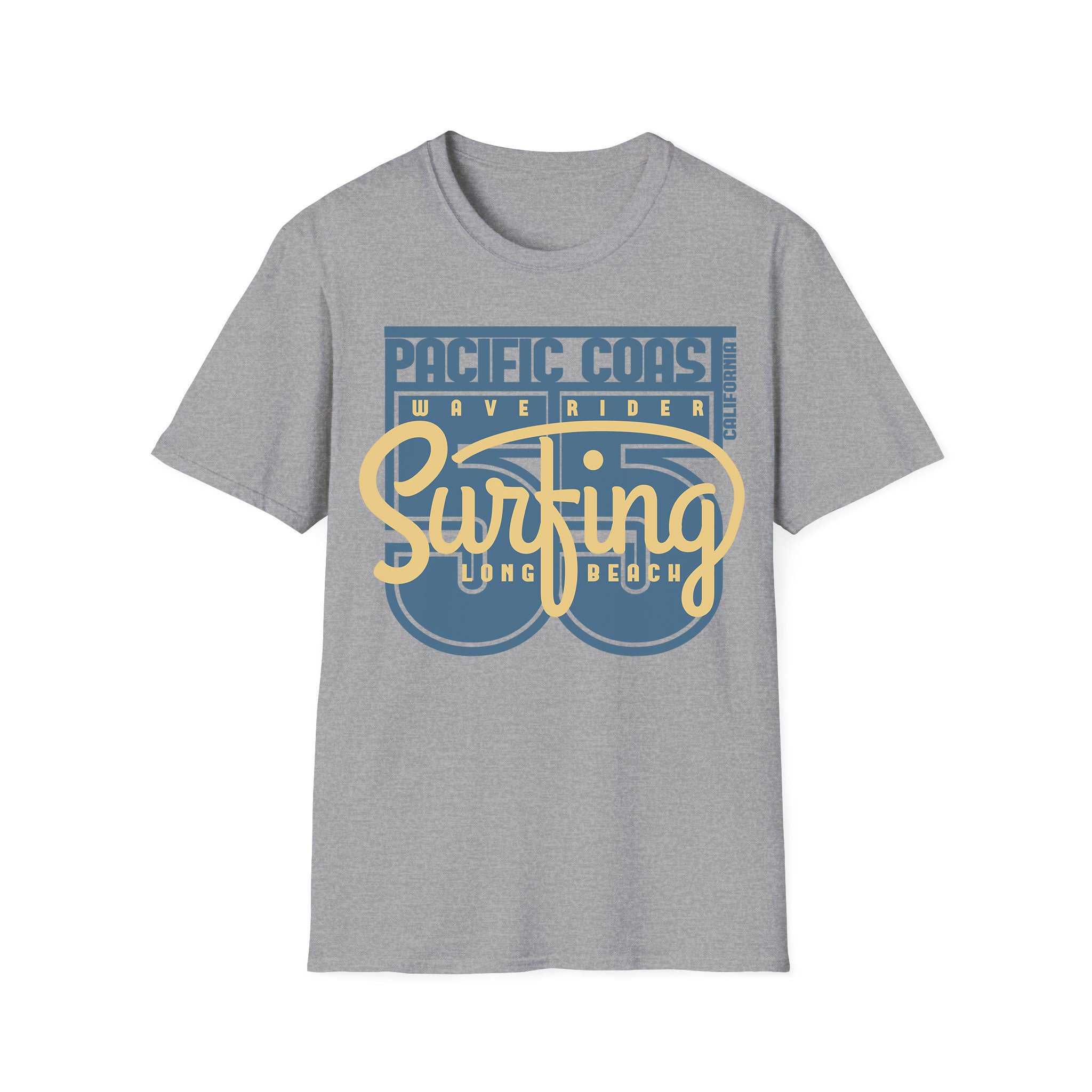 Surf T-shirt unisexe Pacific Coast Surf