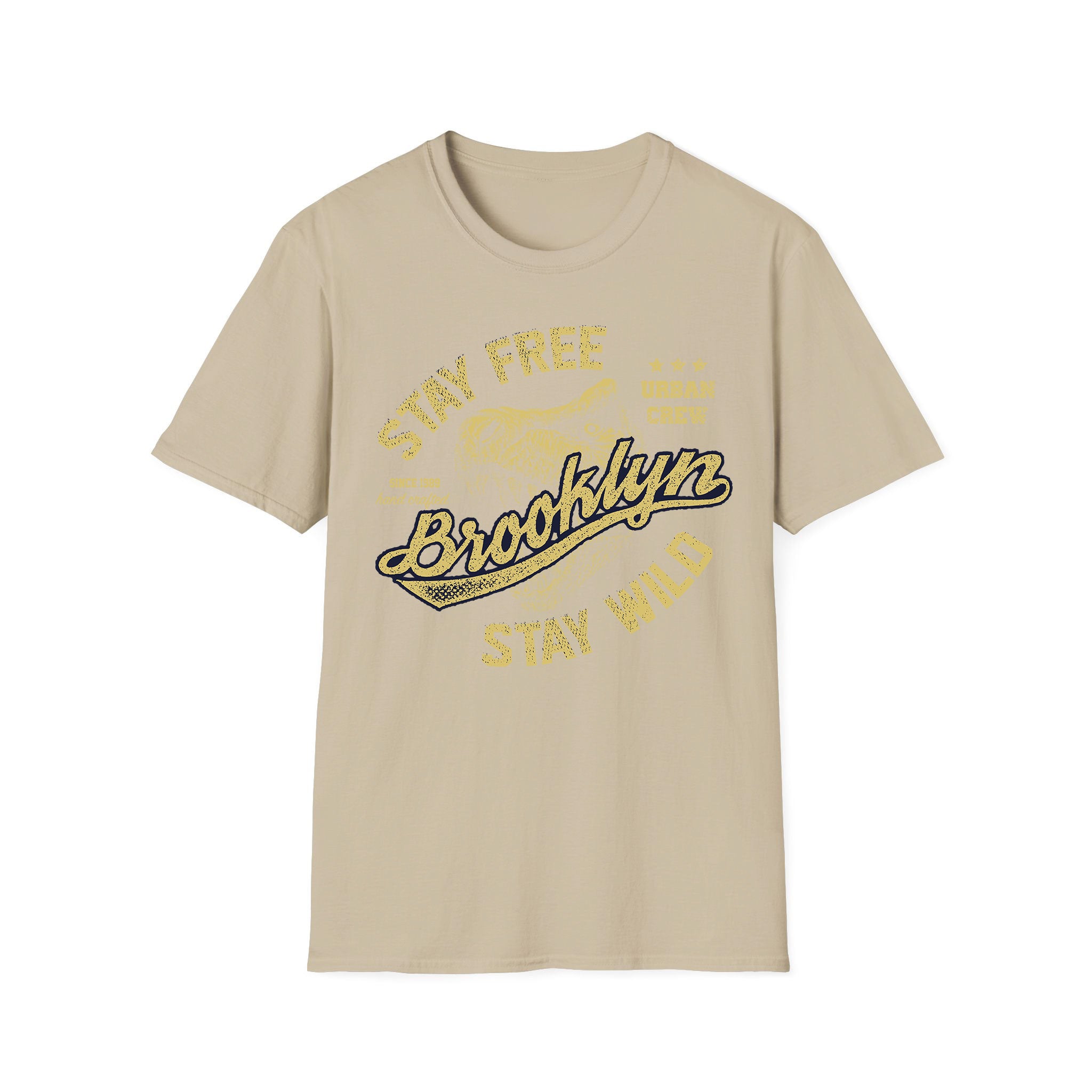 Summer unisex T-shirt Stay Free Brooklyn