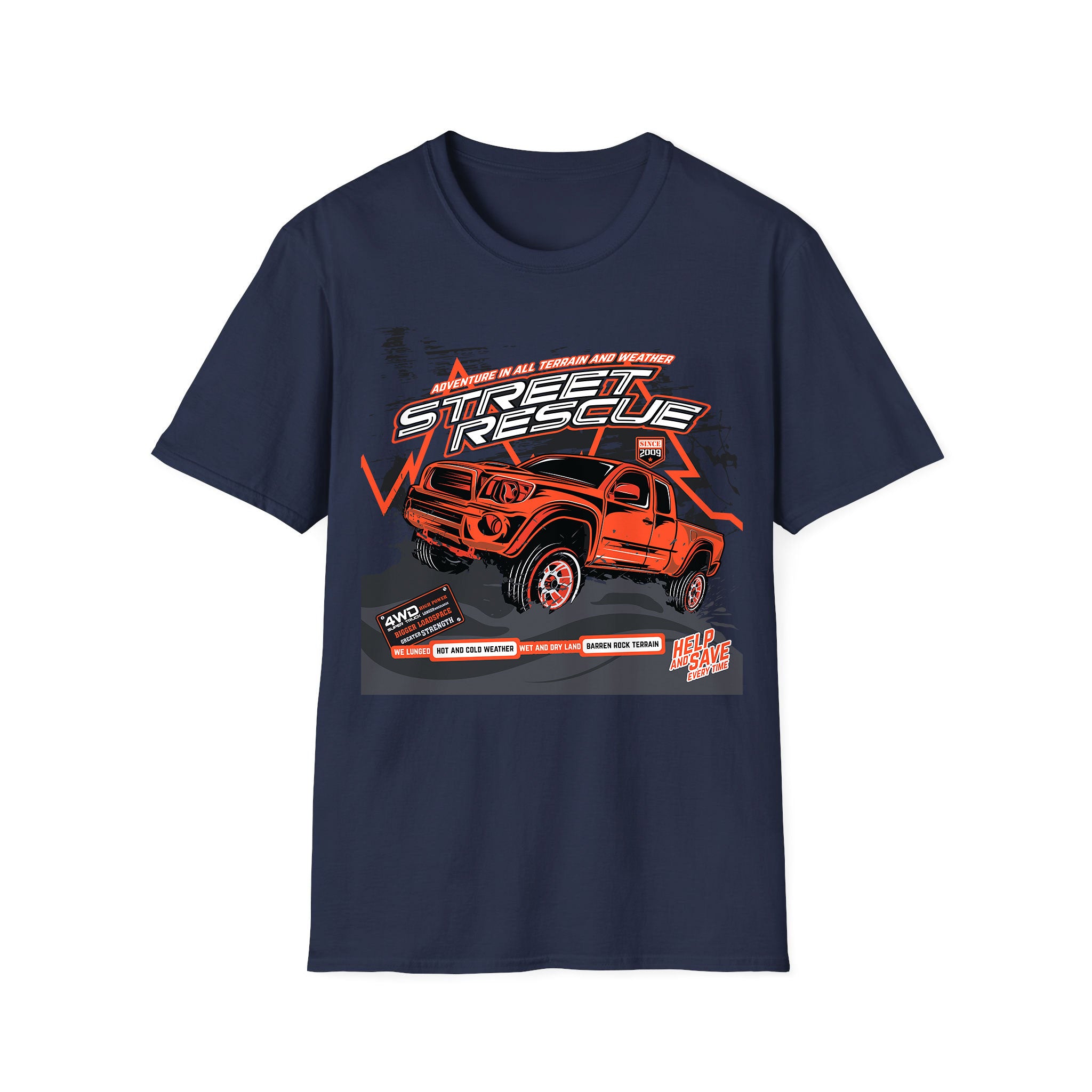 T-shirt voitures de course Street Rescue