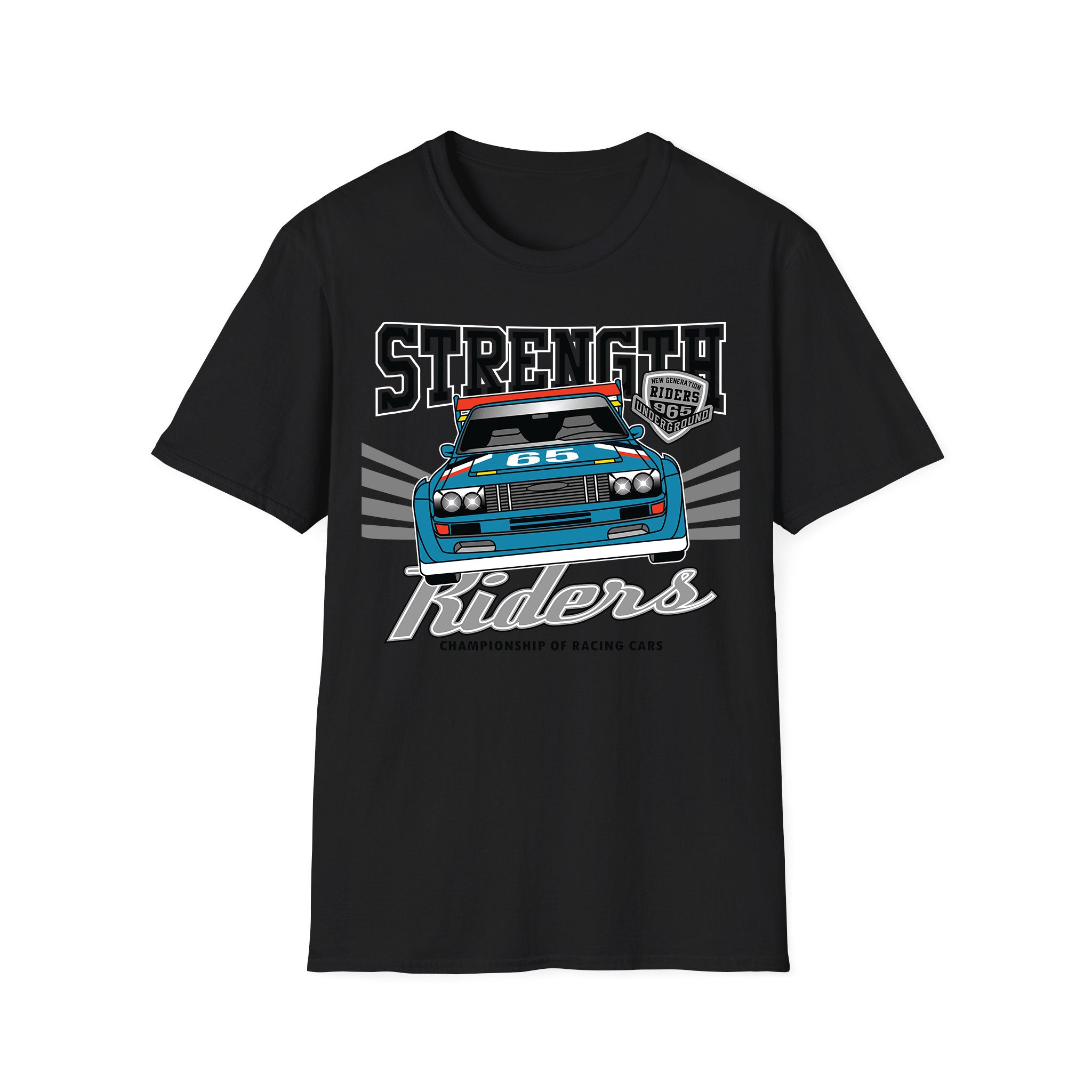 T-shirt voitures de course Strength Riders
