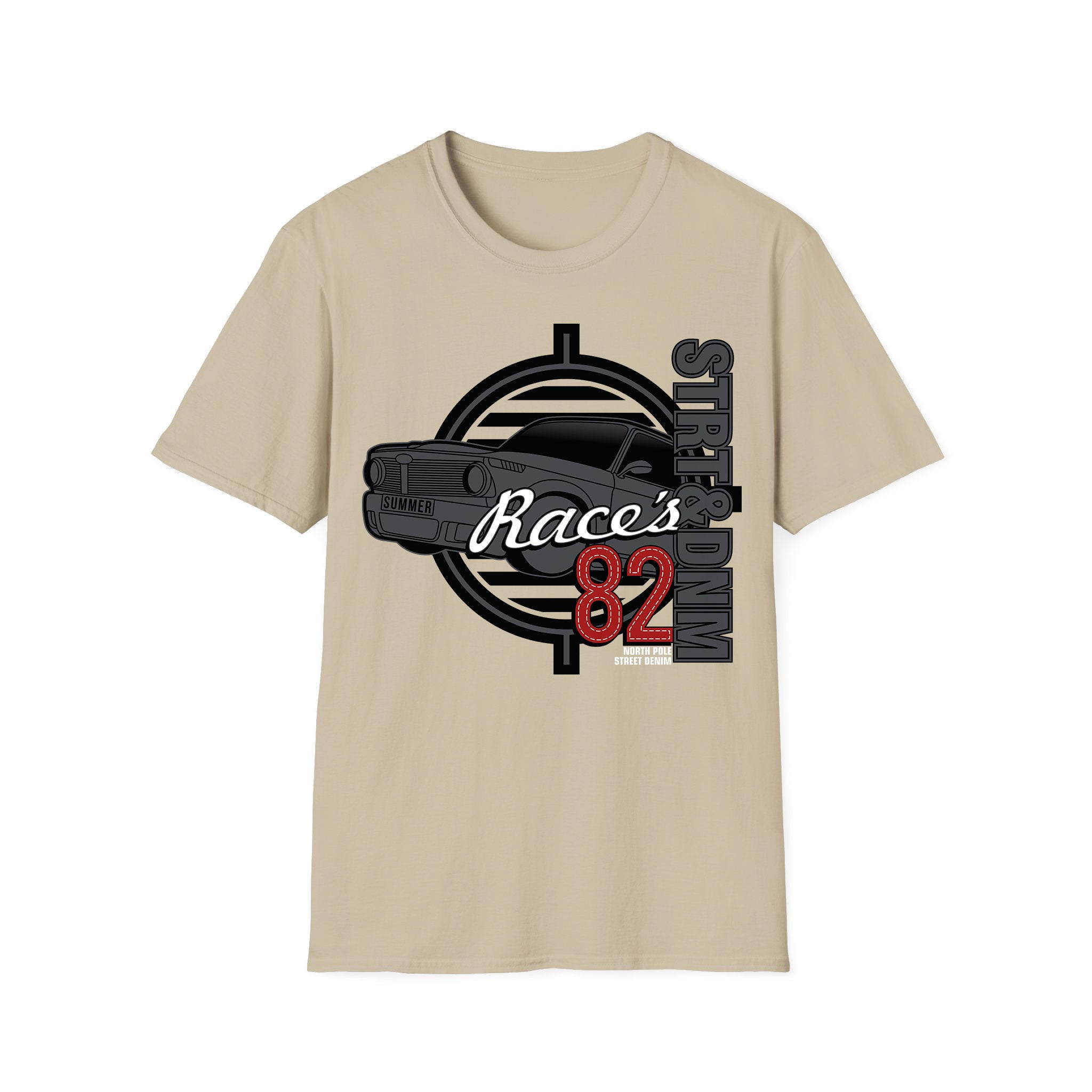 T-shirt voitures de course Strt&DNM Races