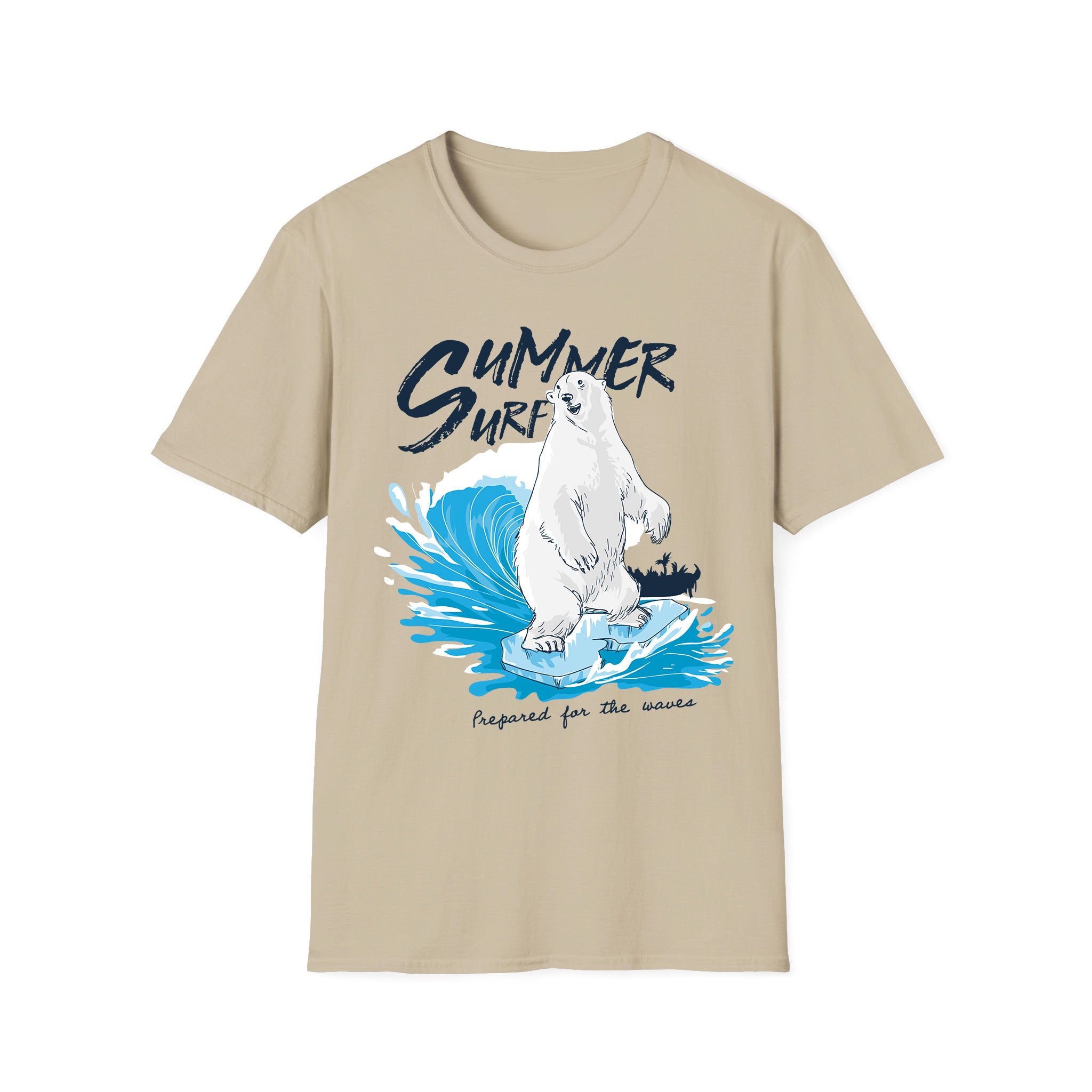 T-shirt unisexe été Summer Surf