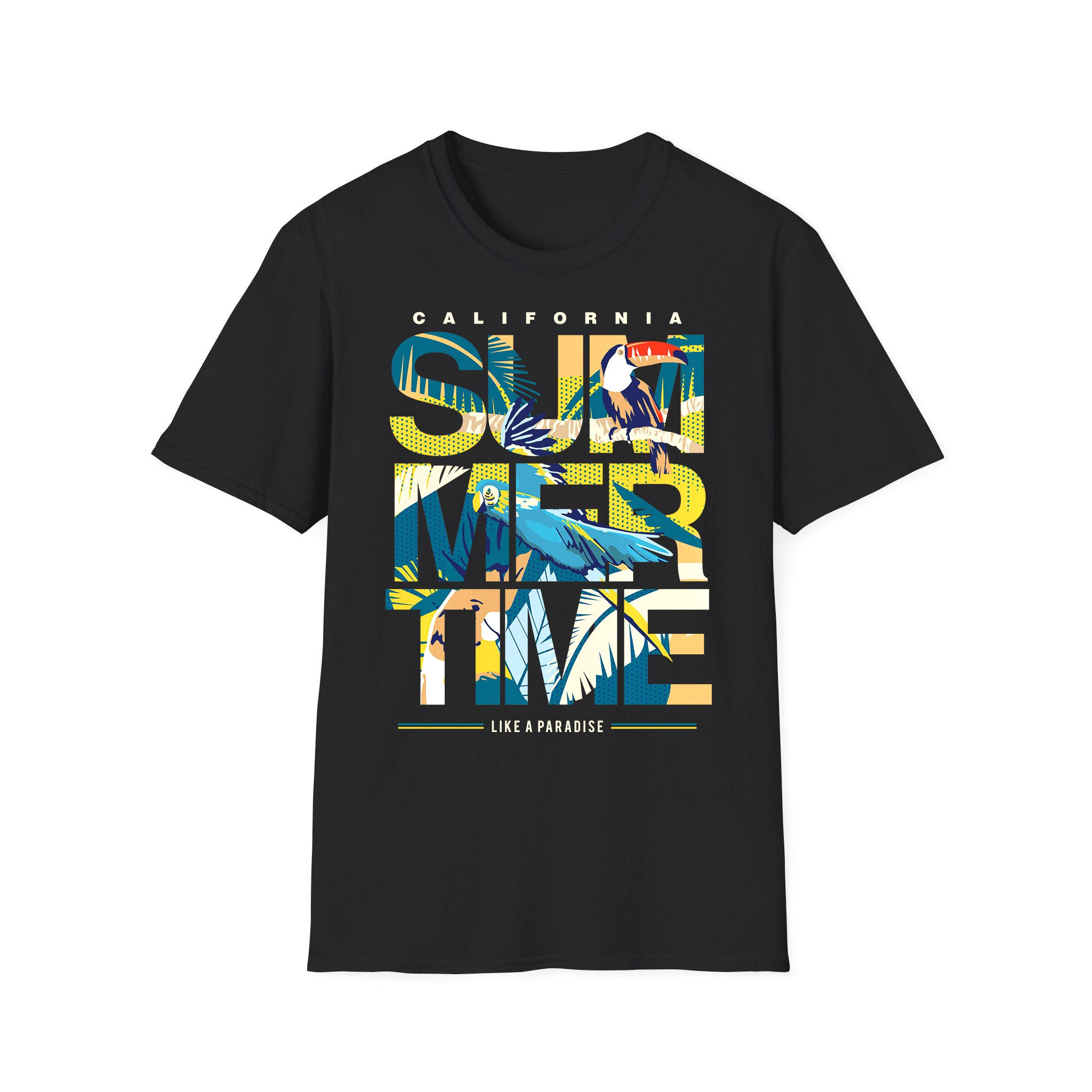 T-shirt unisexe d'été Heure d'été