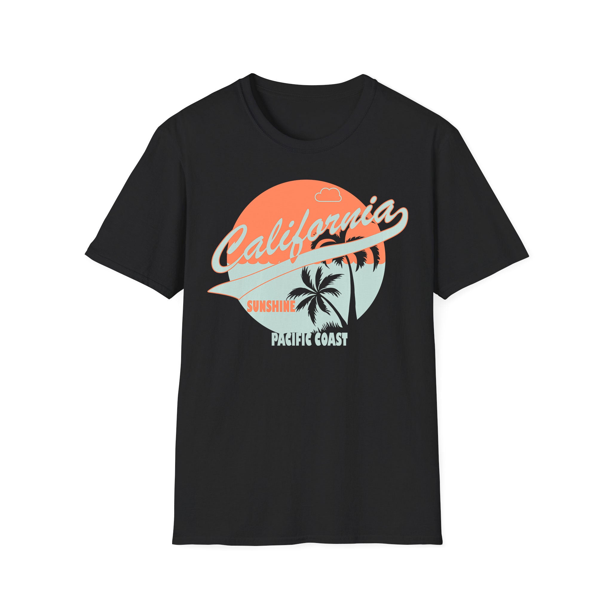 T-shirt unisexe d'été Sunshine Pacific Coast