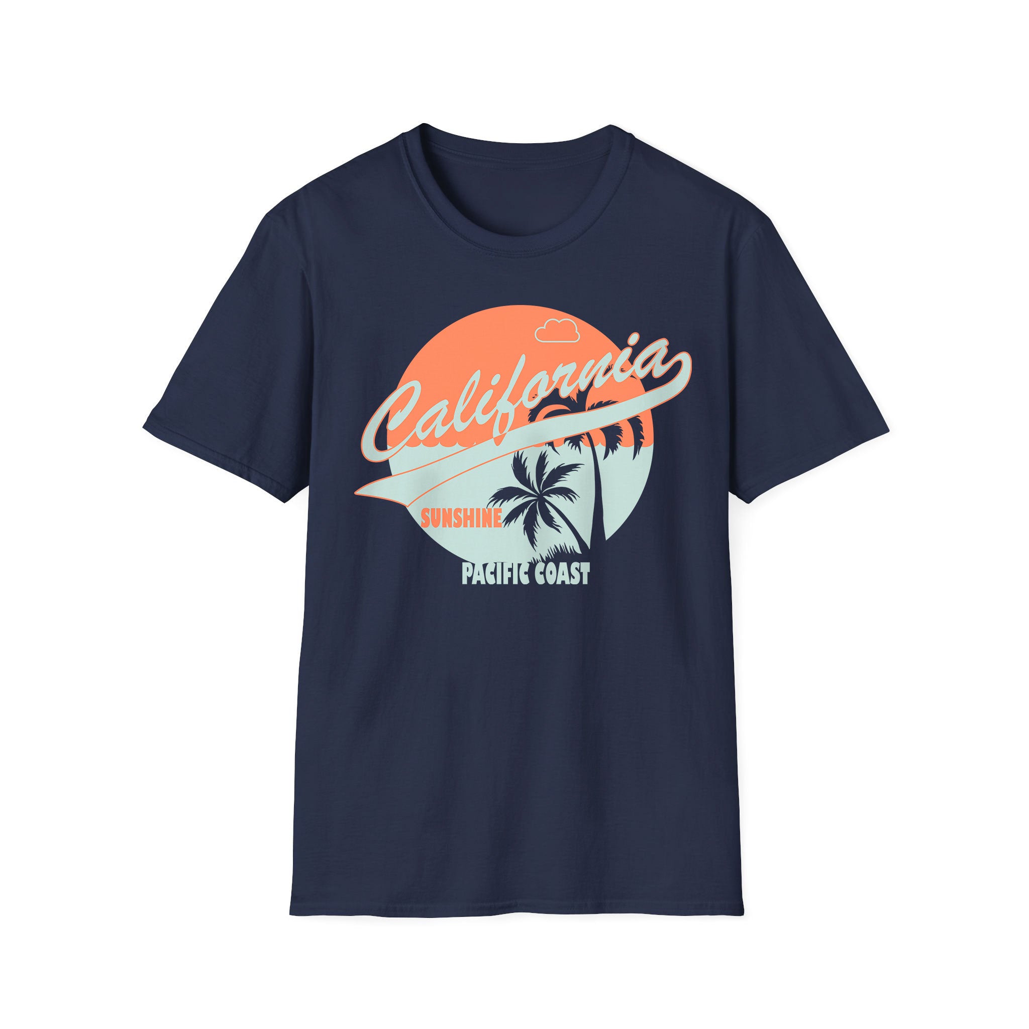 T-shirt unisexe d'été Sunshine Pacific Coast