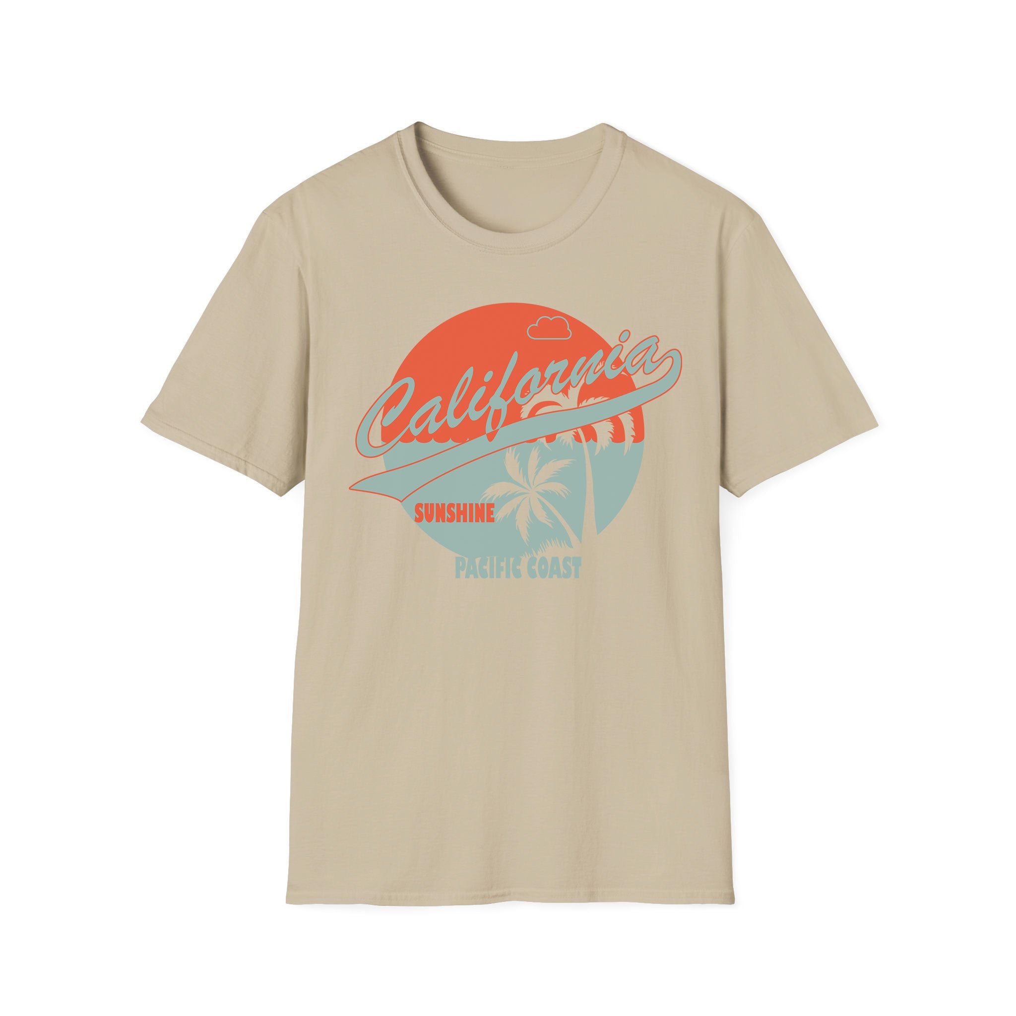 T-shirt unisexe d'été Sunshine Pacific Coast
