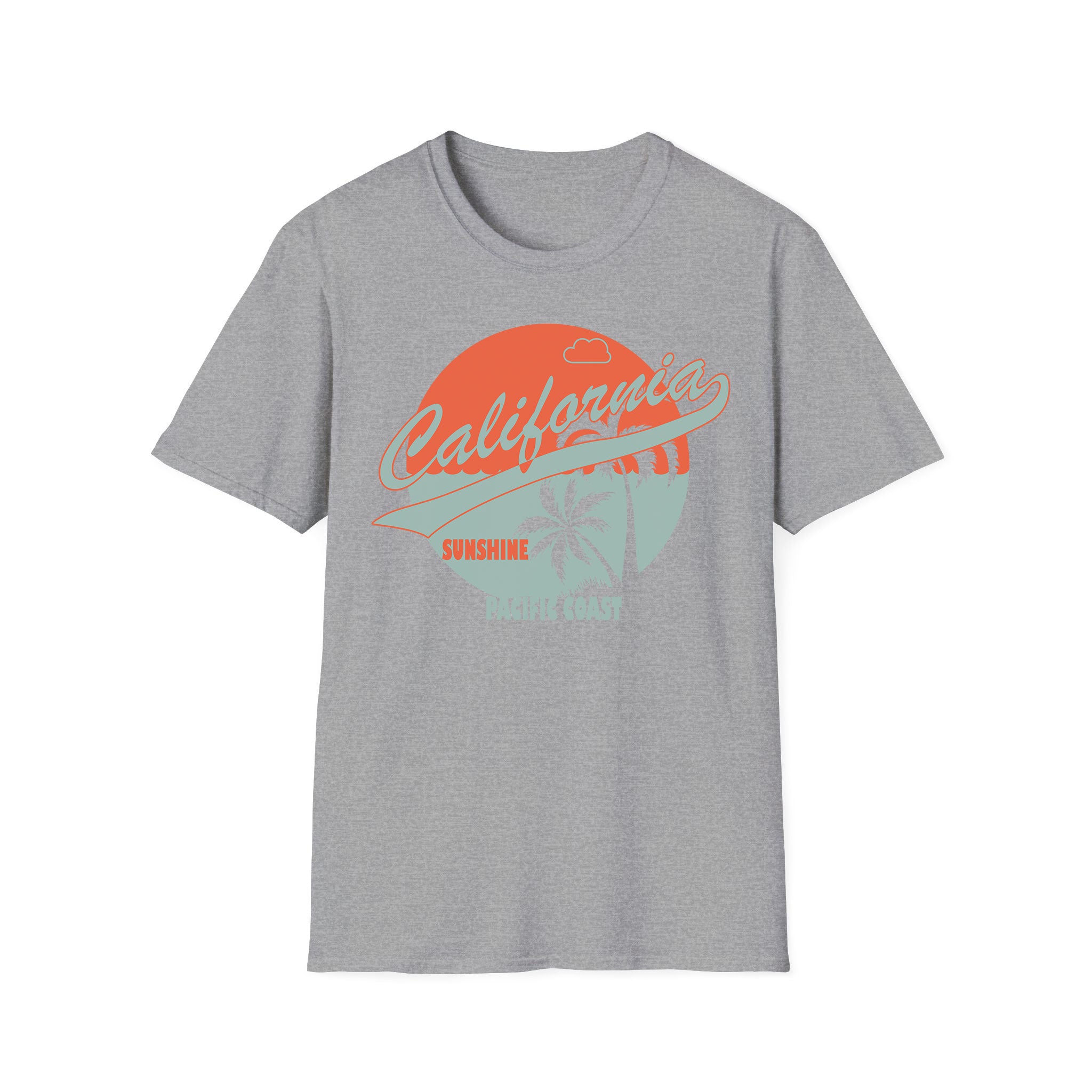 T-shirt unisexe d'été Sunshine Pacific Coast