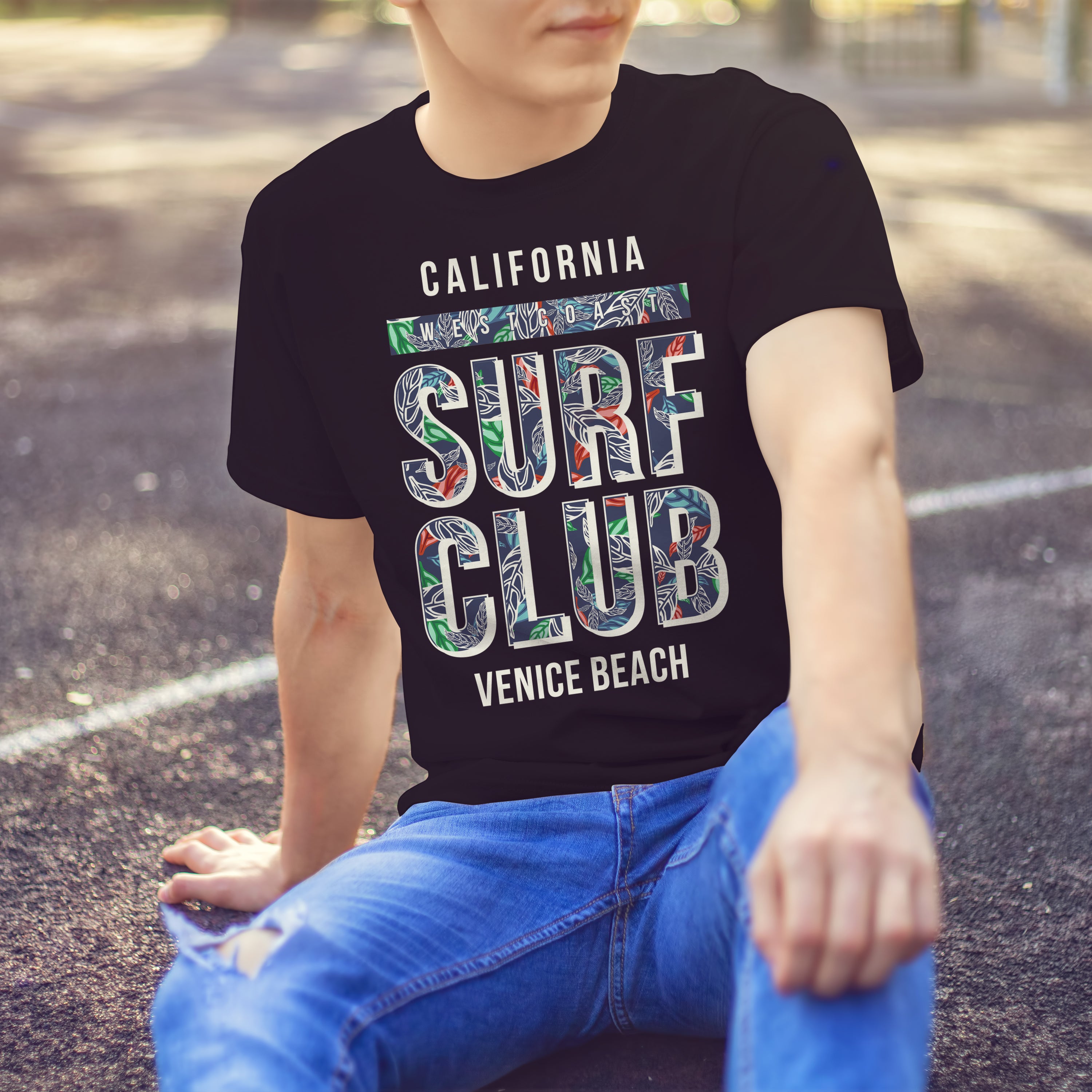 Surf T-shirt unisexe Surf Club