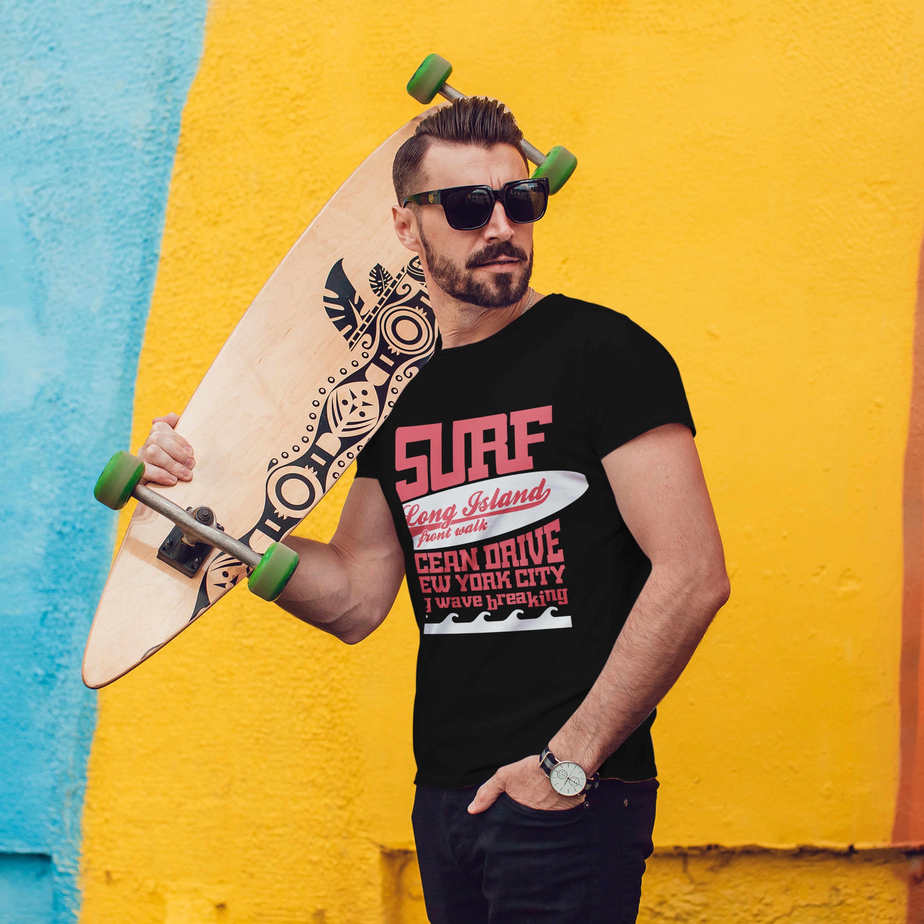 Surf T-shirt unisexe Surf Long Island