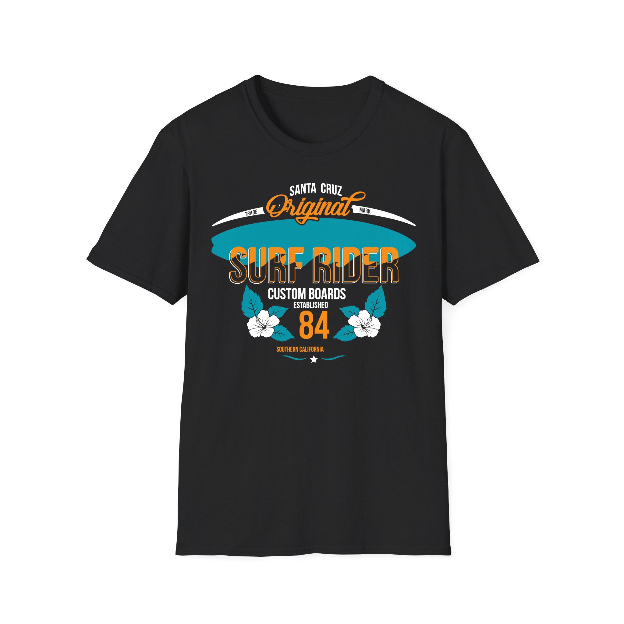 T-shirt été unisexe Surf Rider
