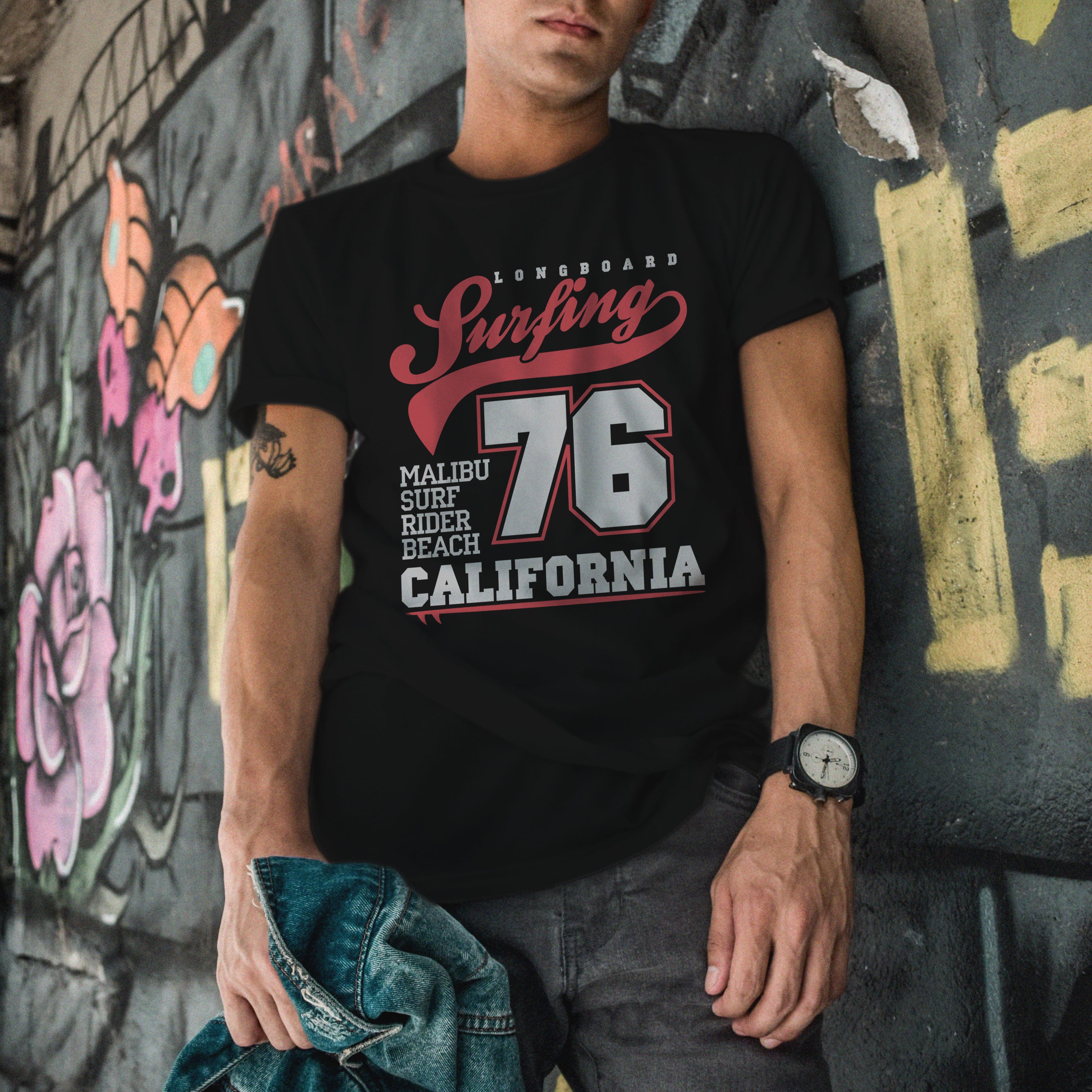 Surf Tshirt Unisexe Surf 76