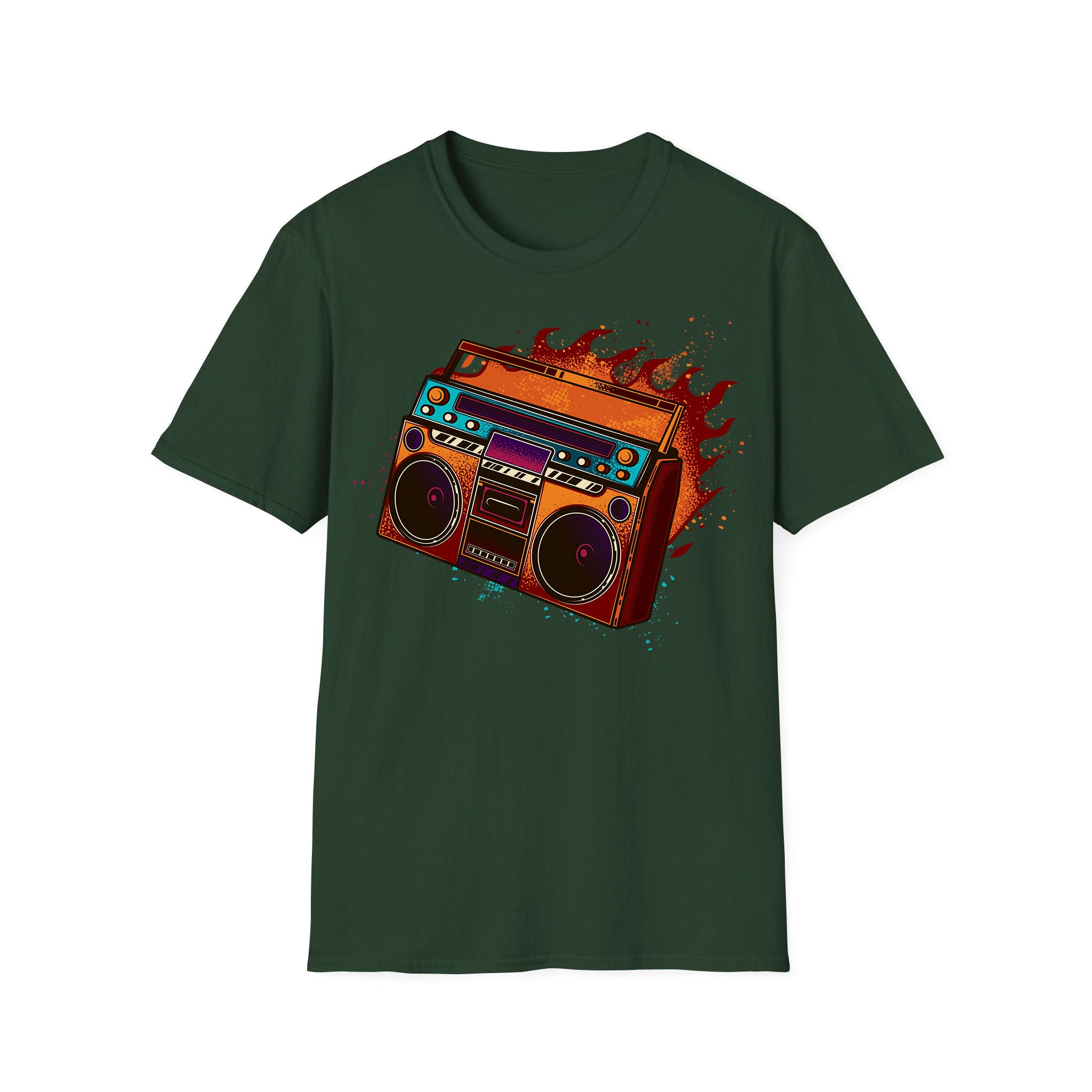 T-shirt unisexe musique Le lecteur de cassettes