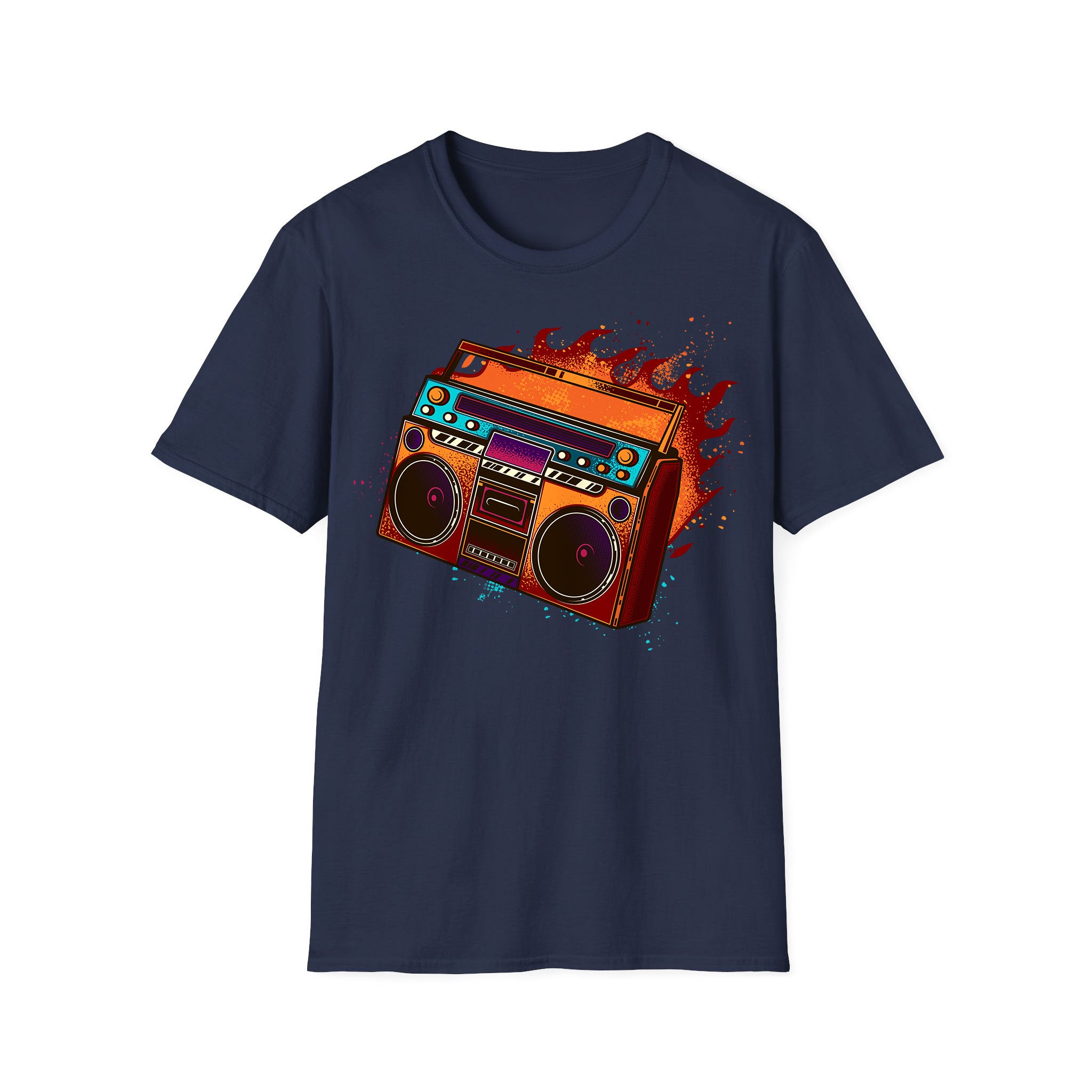 T-shirt unisexe musique Le lecteur de cassettes