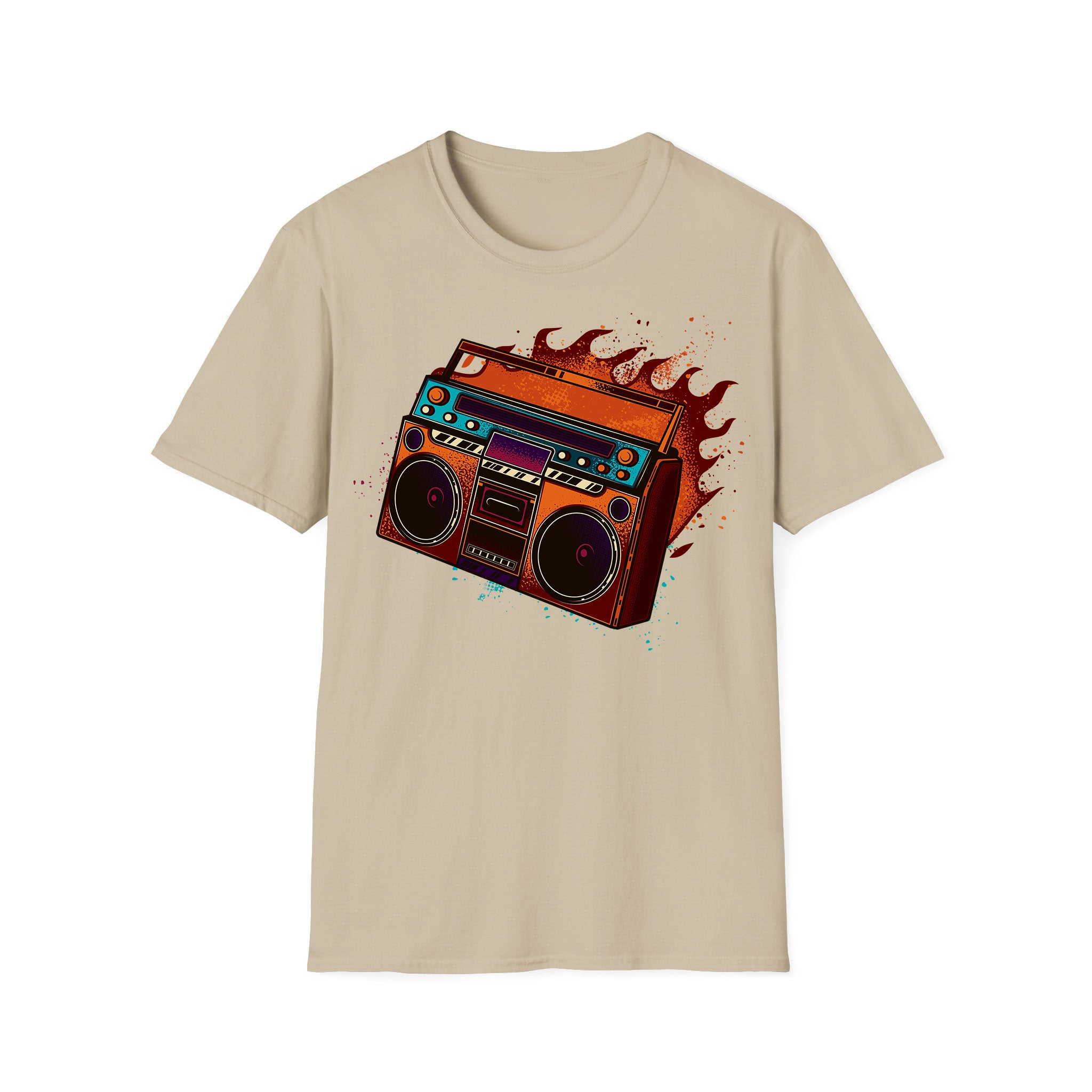 T-shirt unisexe musique Le lecteur de cassettes