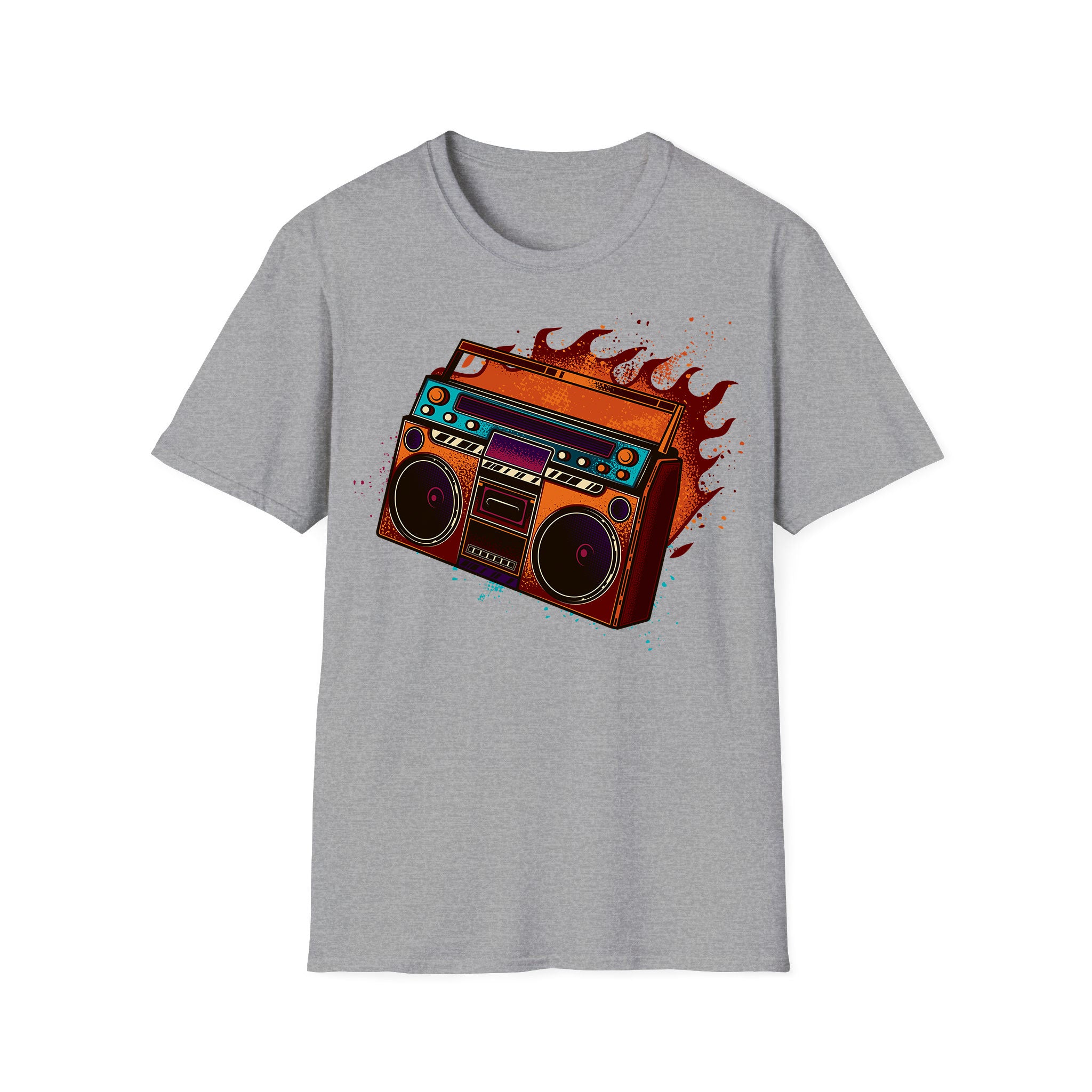 T-shirt unisexe musique Le lecteur de cassettes