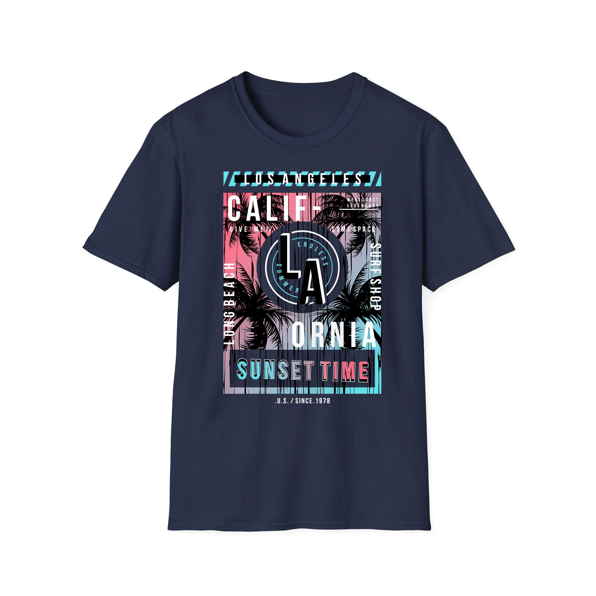 T-shirt unisexe d'été Tosangeles LA