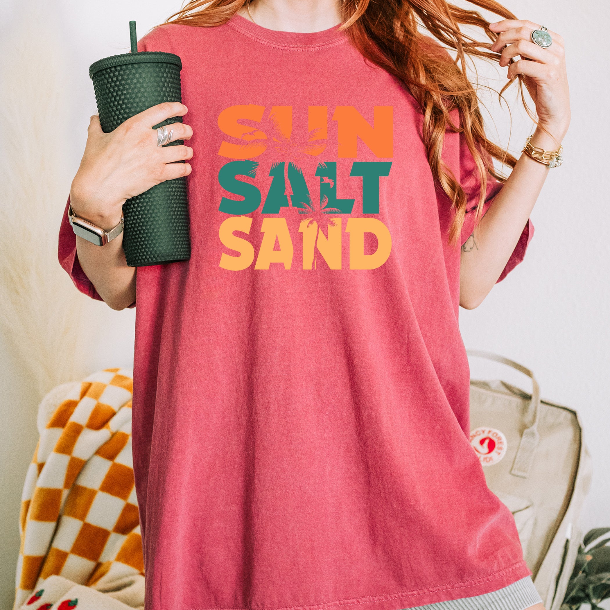 Travel T-shirt Sun Salt Sand