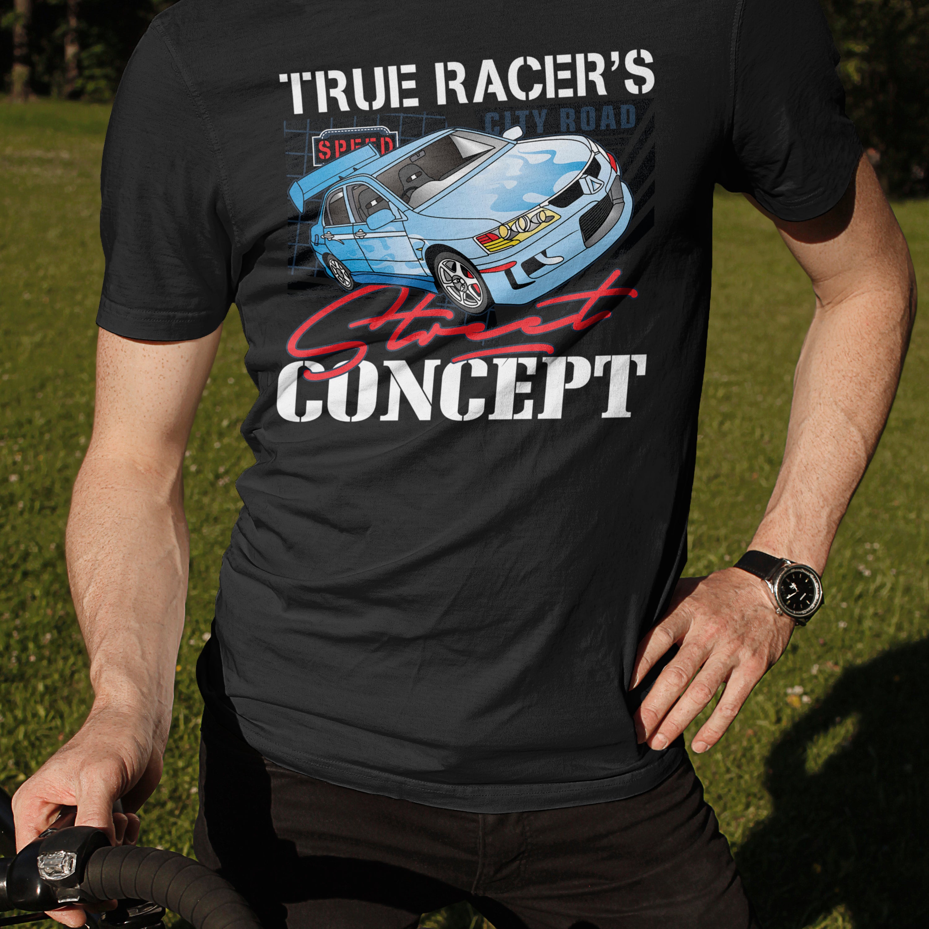 T-shirt voitures de course True Racers