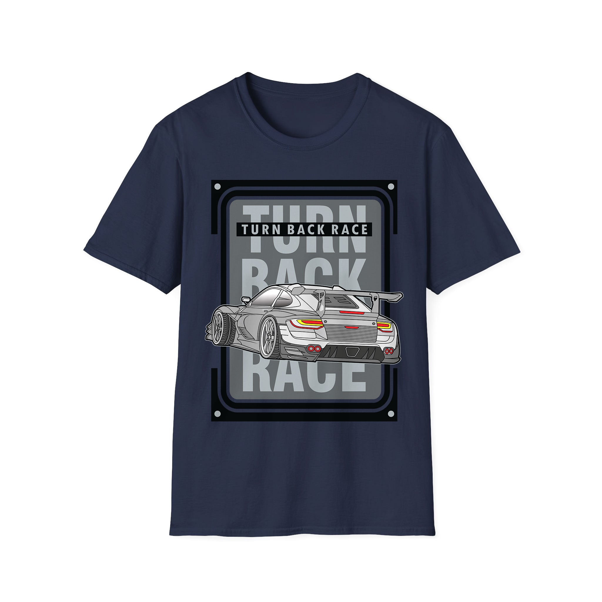 T-shirt voitures de course Turn Back Race