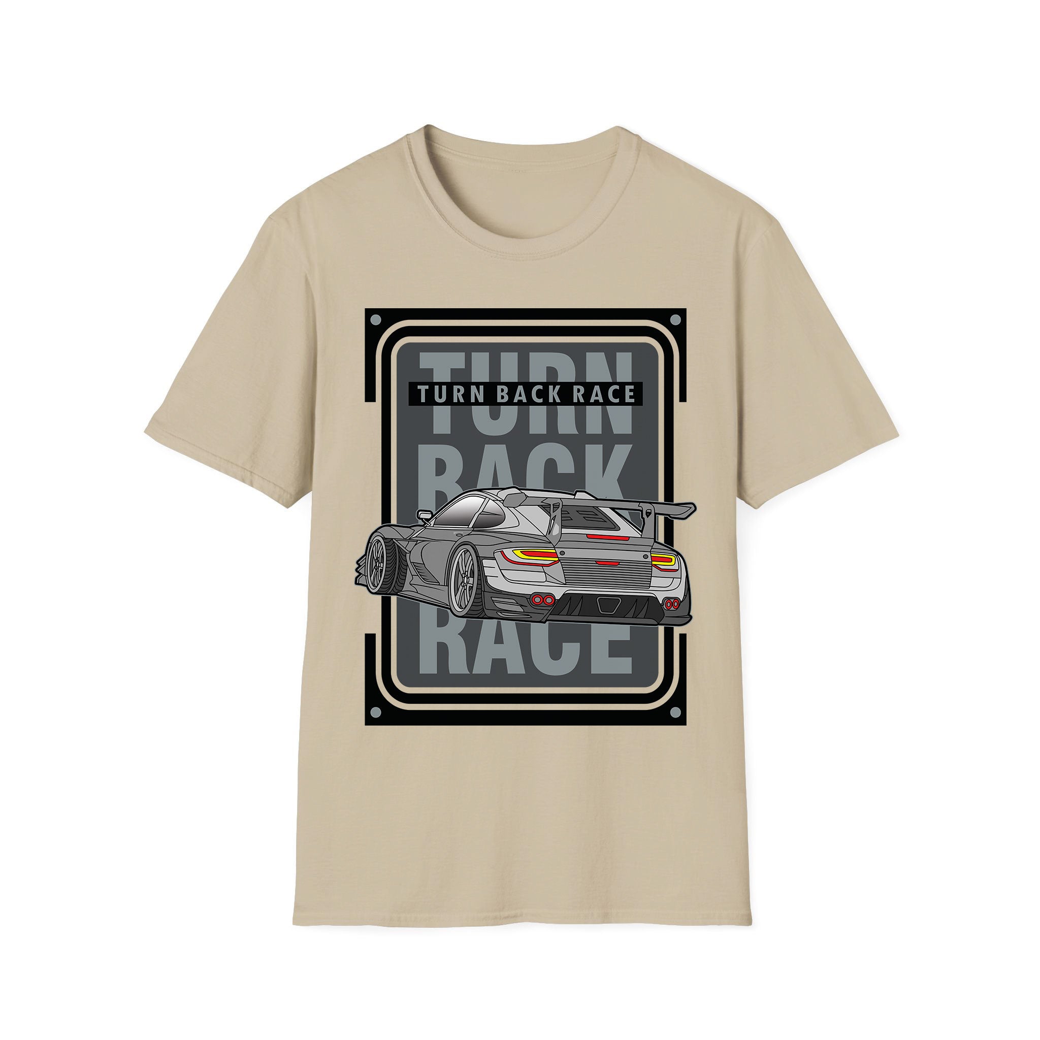 T-shirt voitures de course Turn Back Race