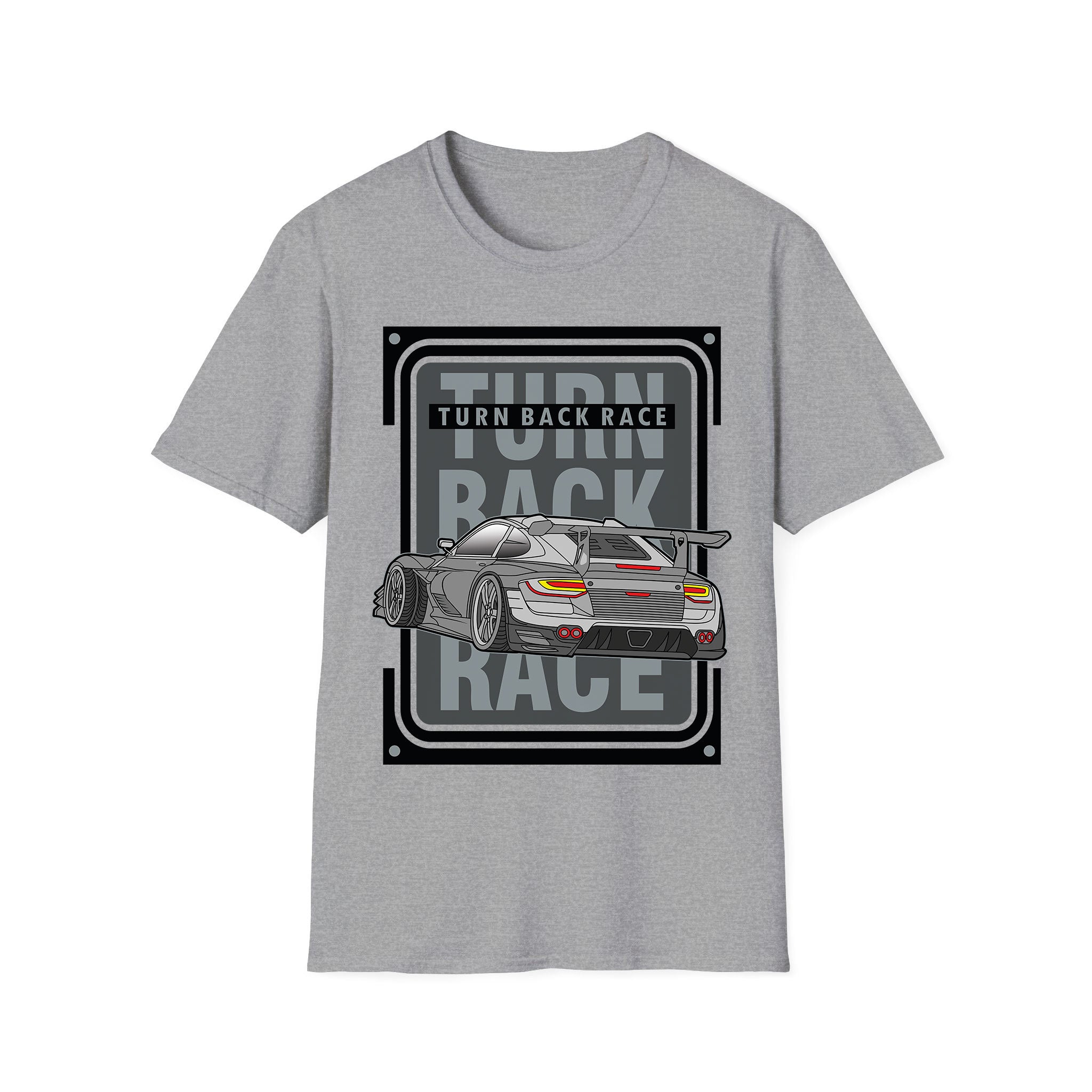 T-shirt voitures de course Turn Back Race