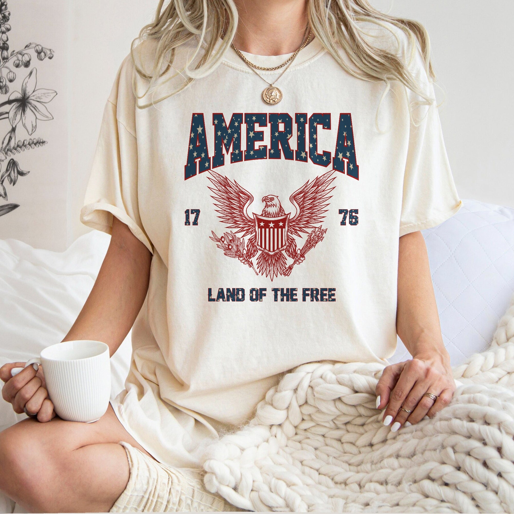 T-shirt USA Terre de Libre