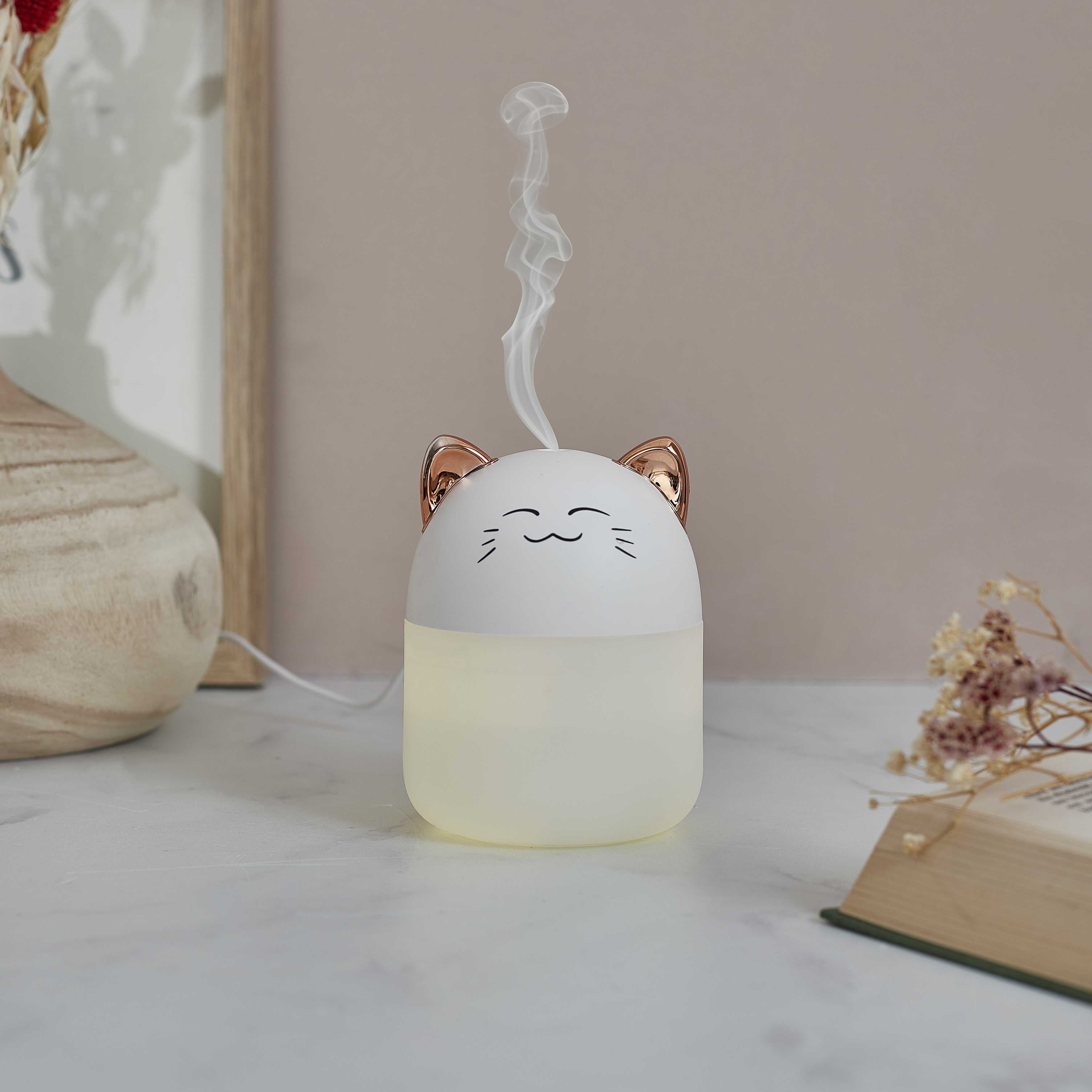 Diffuseur Chat Kawaii LED