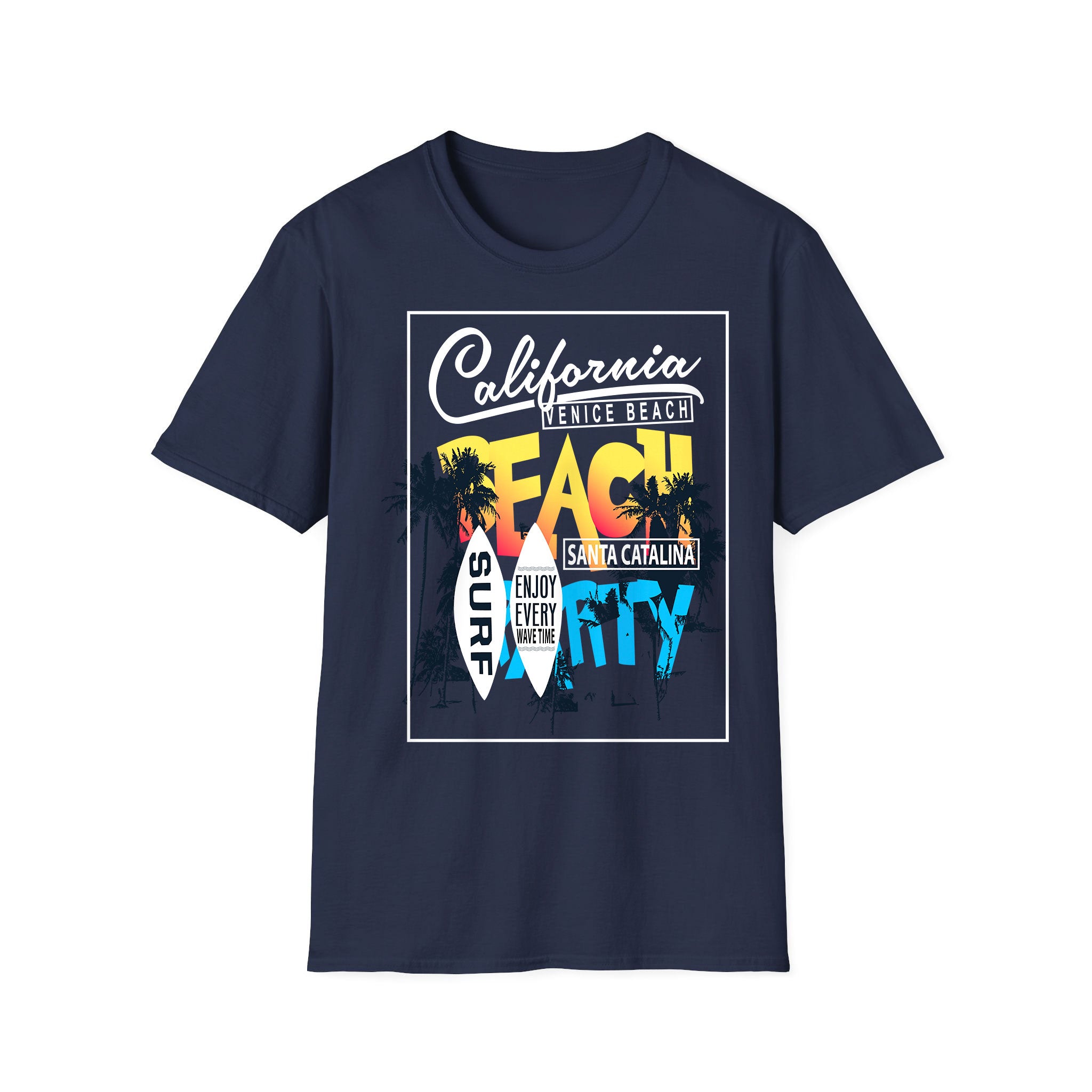 T-shirt unisexe d'été Venice Beach