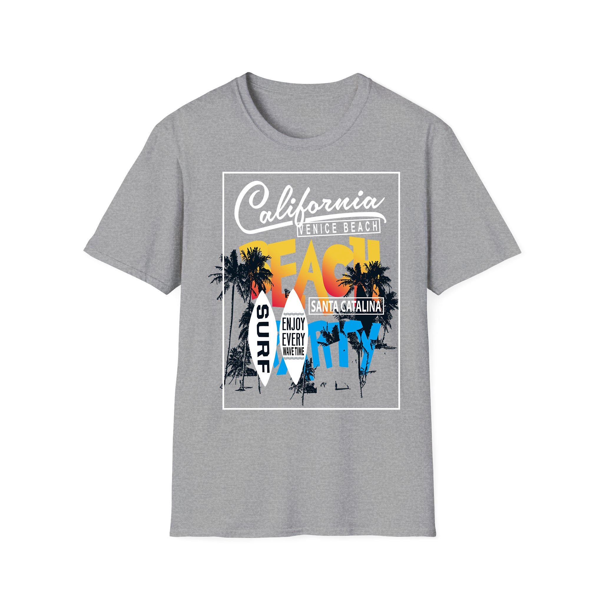 T-shirt unisexe d'été Venice Beach