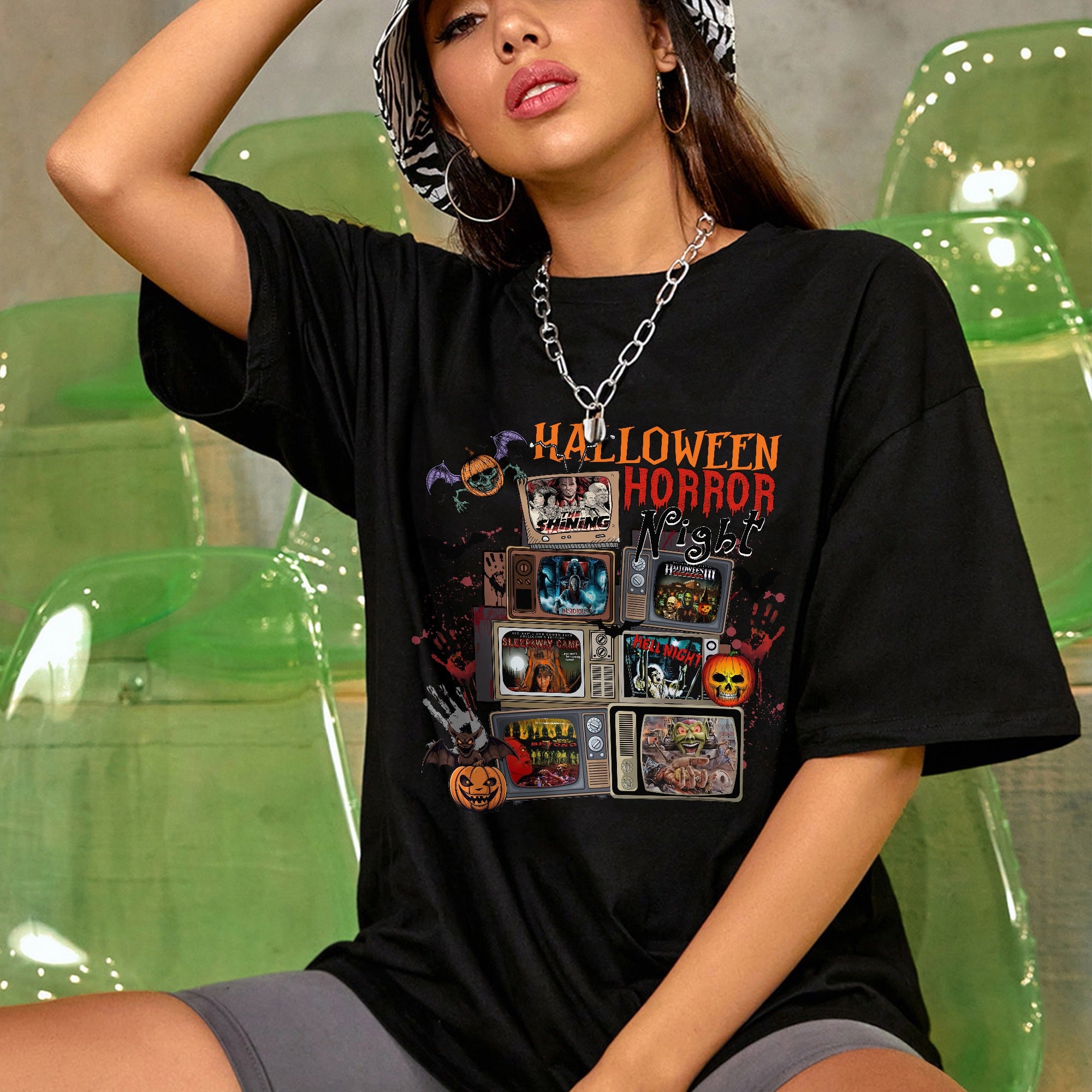 Vintage T-Shirt 90s Halloween Movies
