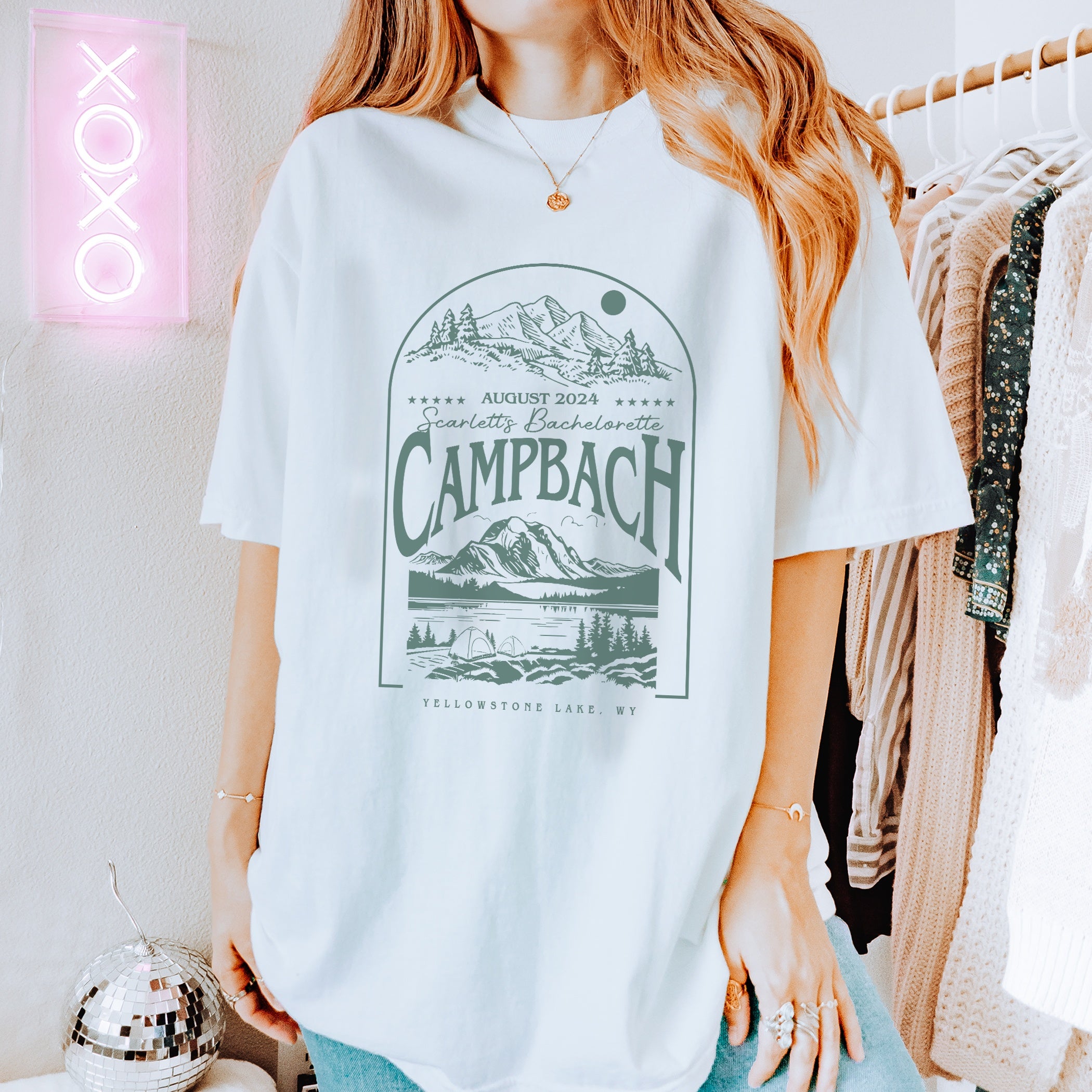 Vintage Camp Bachelorette T-Shirt