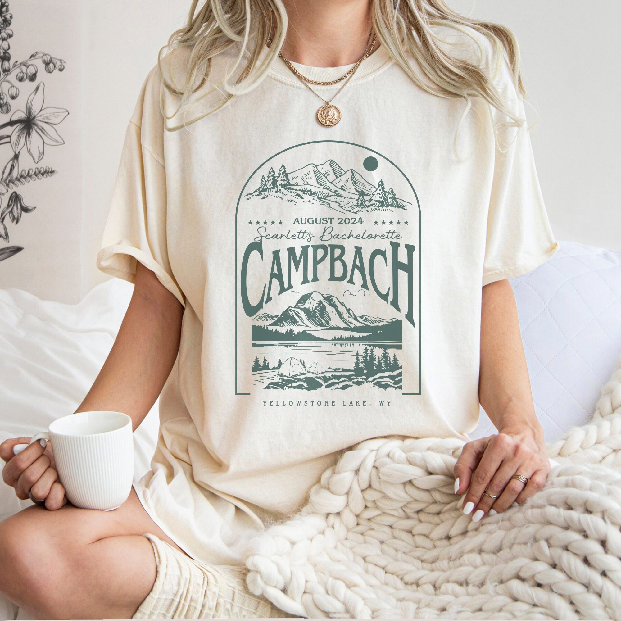 Vintage Camp Bachelorette T-Shirt