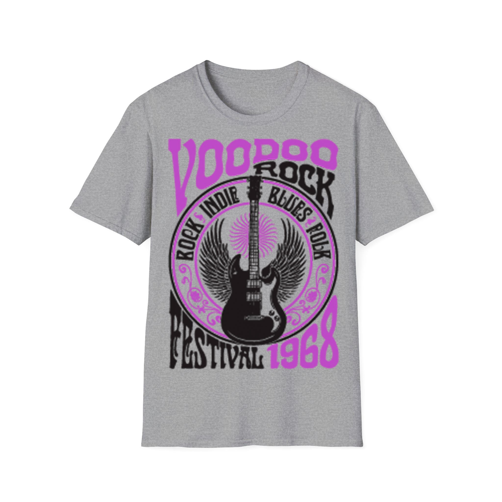 T-shirt unisexe musique Voodoo Rock
