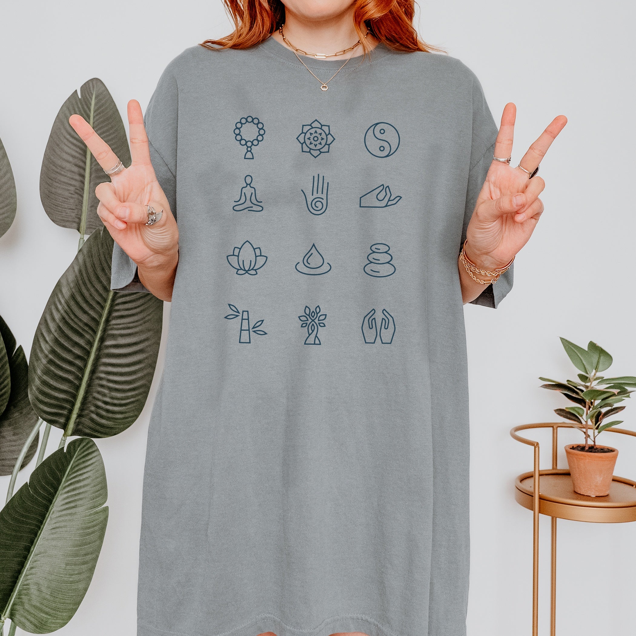 T-shirt Icône Yoga