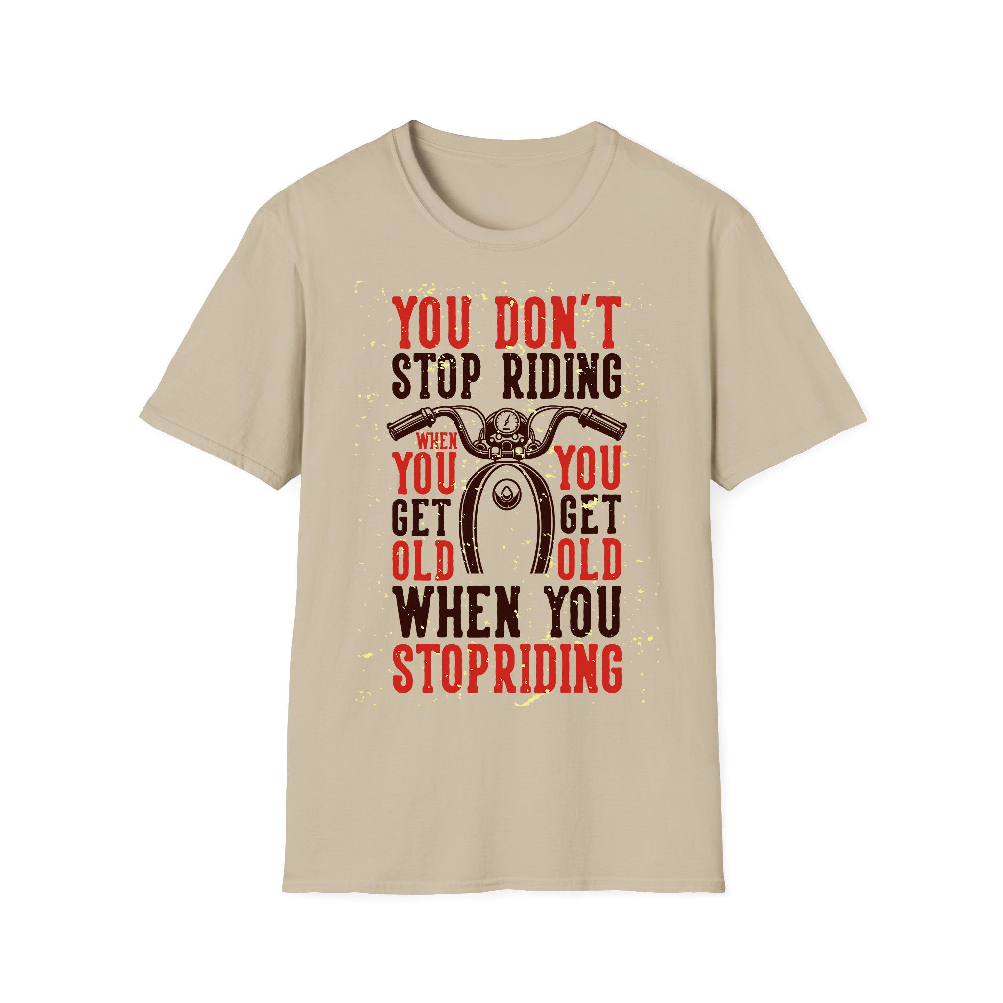 Motorcycle T-shirt You Dont Stopriding