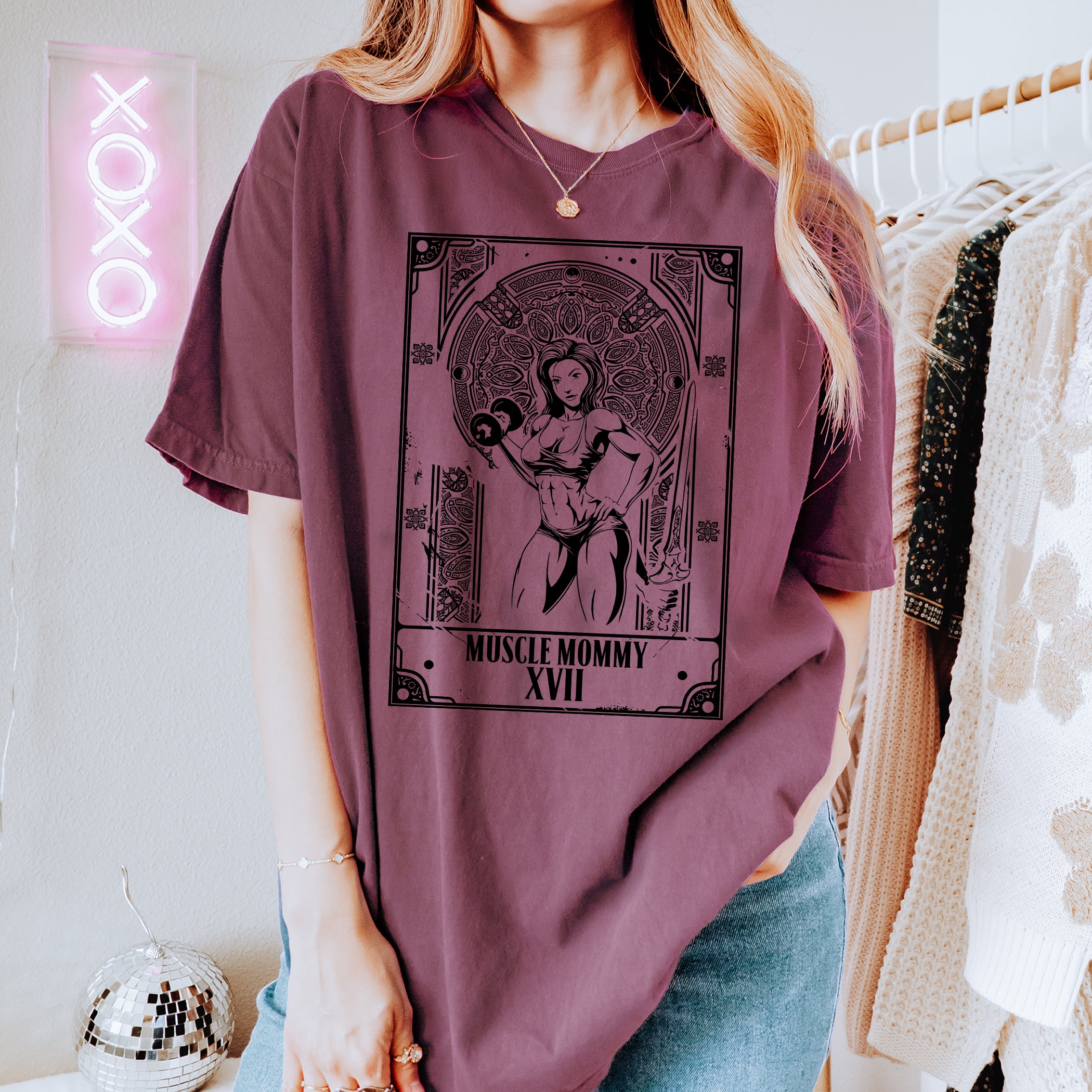 T-shirt Maman Muscle Maman