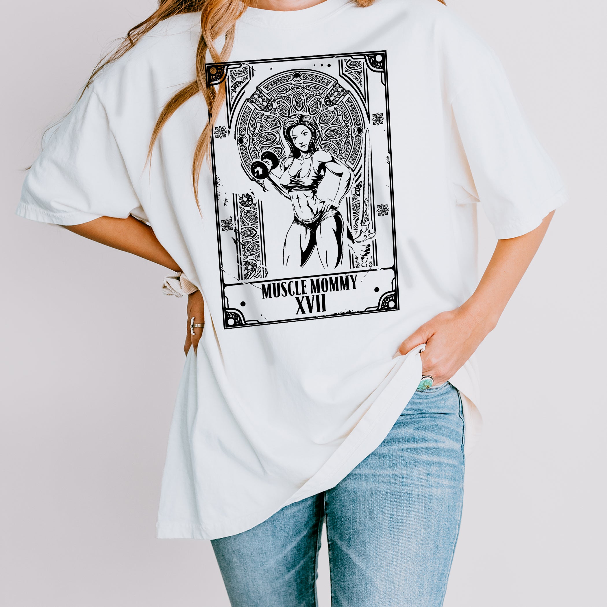 T-shirt Maman Muscle Maman