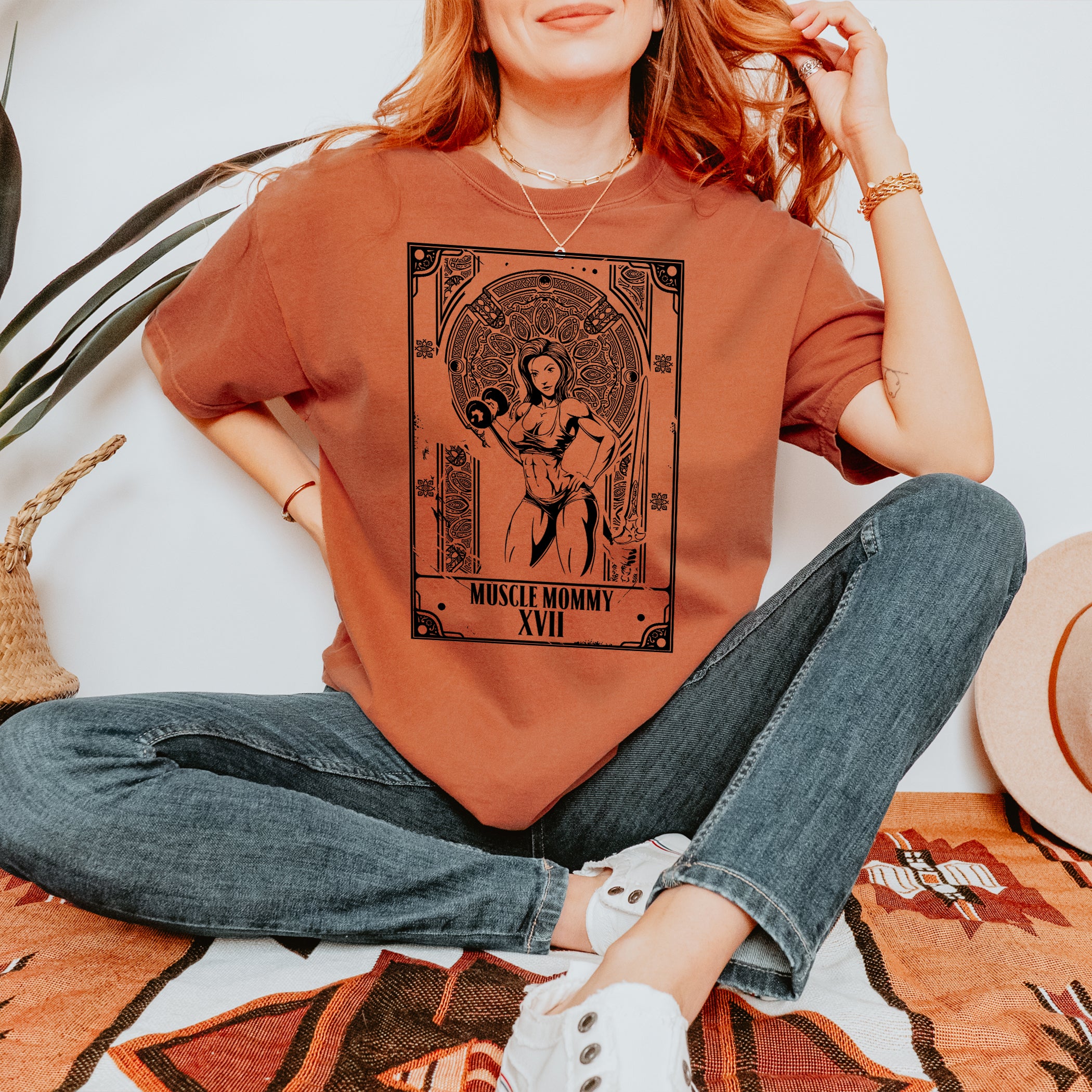 T-shirt Maman Muscle Maman