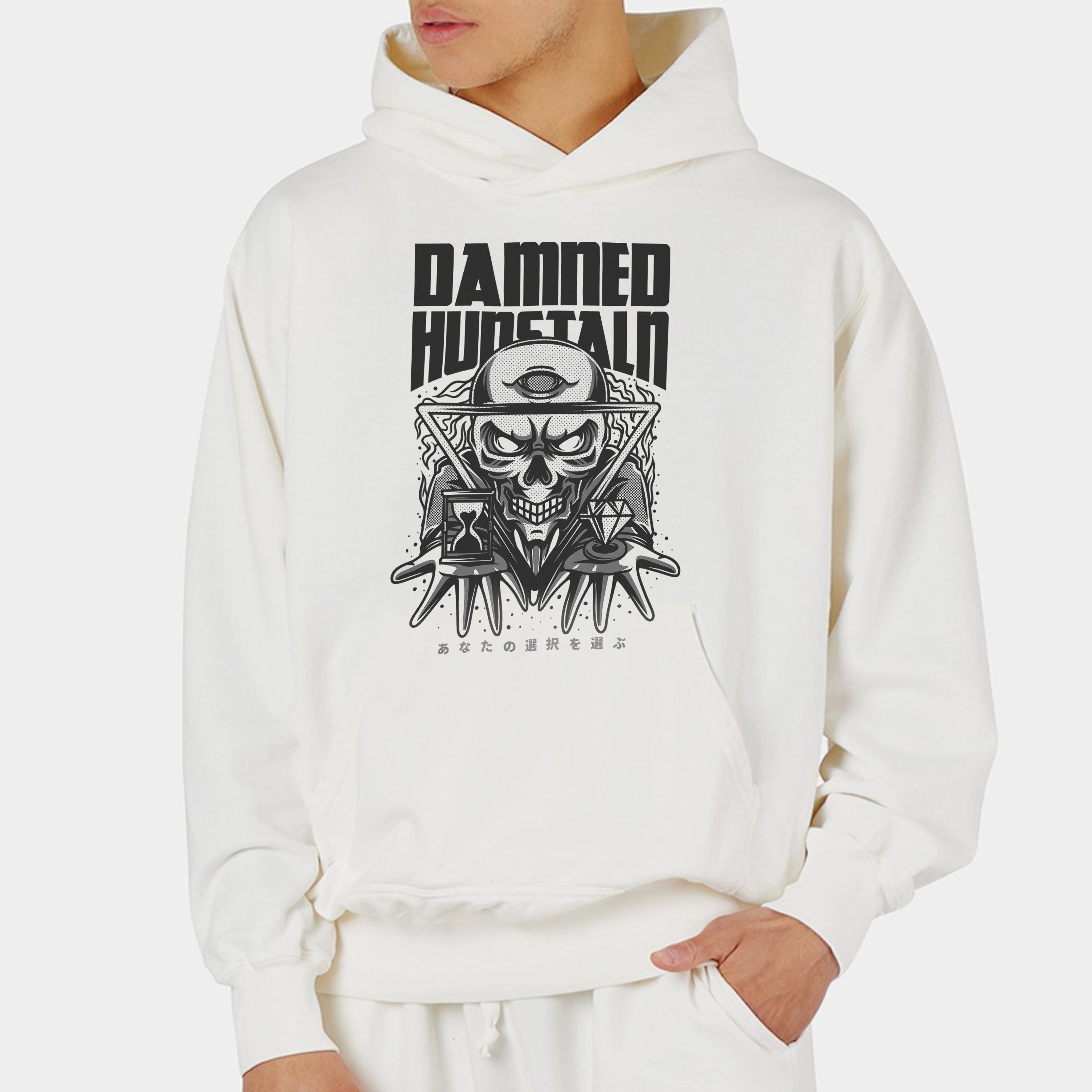 Youth Hoodie Damned Hunstaln