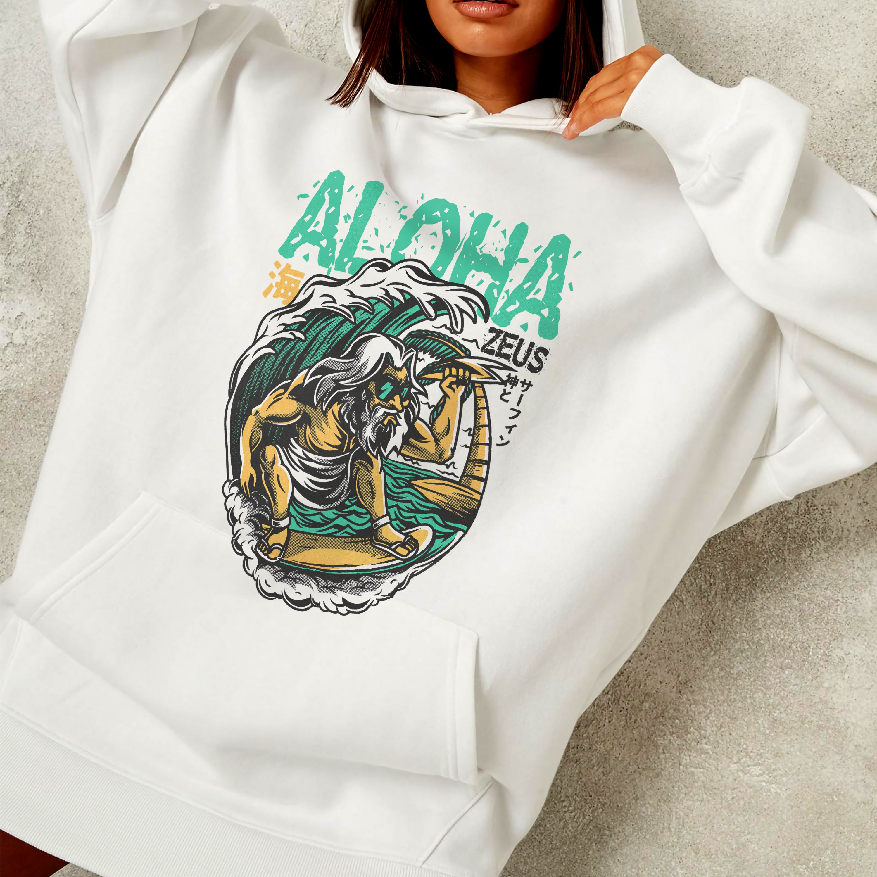 Youth Hoodie Aloha Zeus