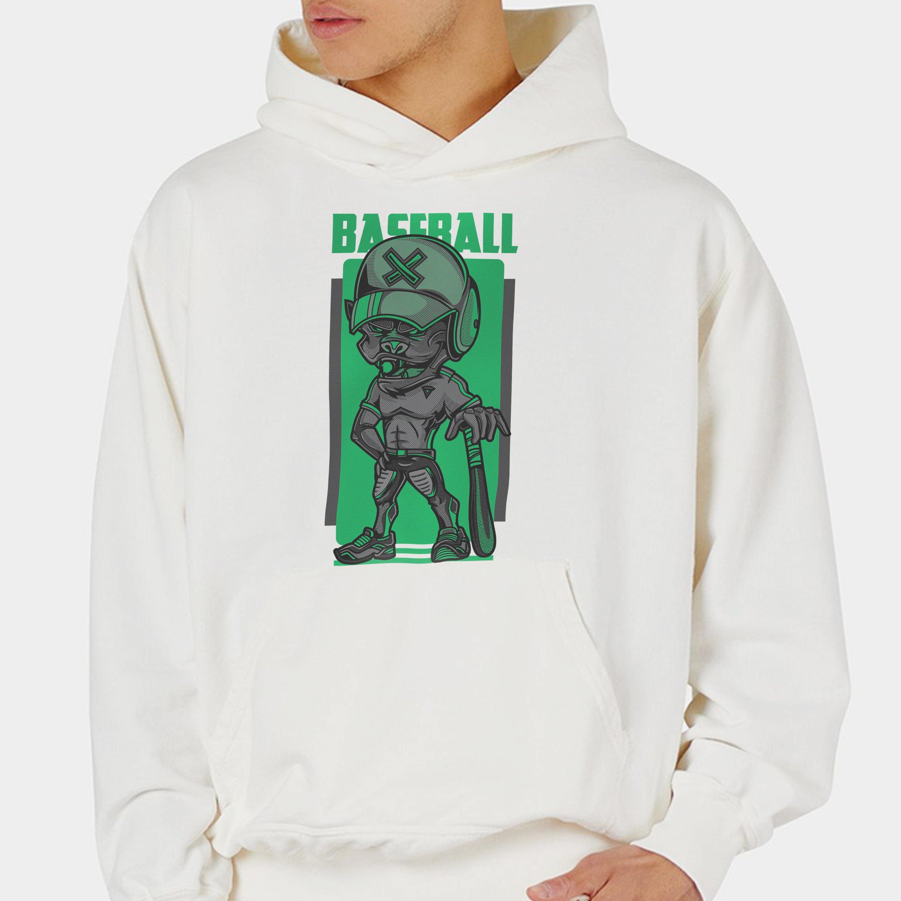 Youth Hoodie Baseball