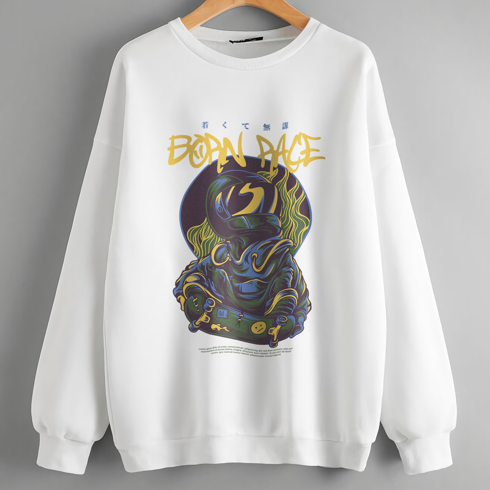 Youth Sweatshirt Born Race