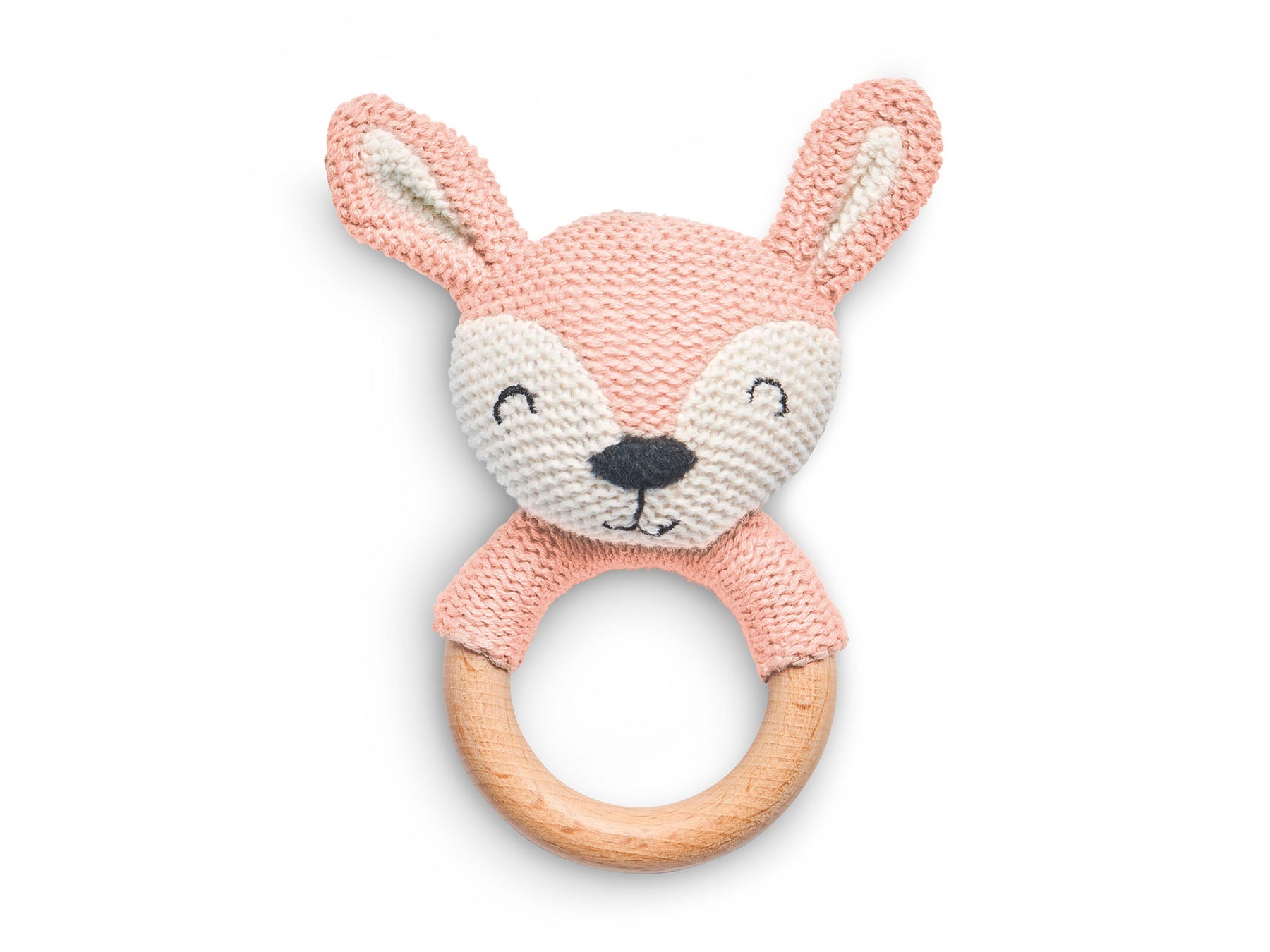 Personalized Teething Ring Deer