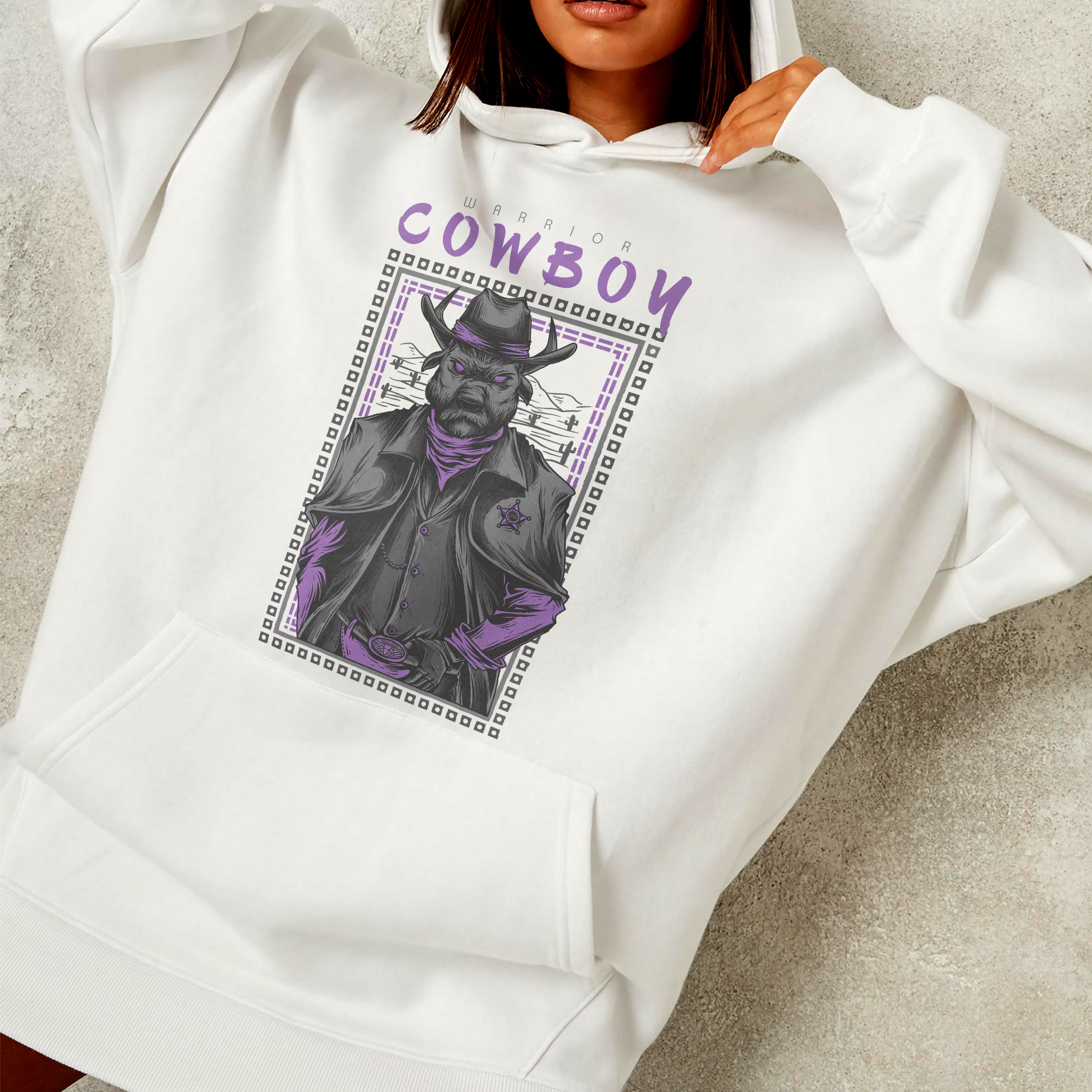 Youth Hoodie Cowboy