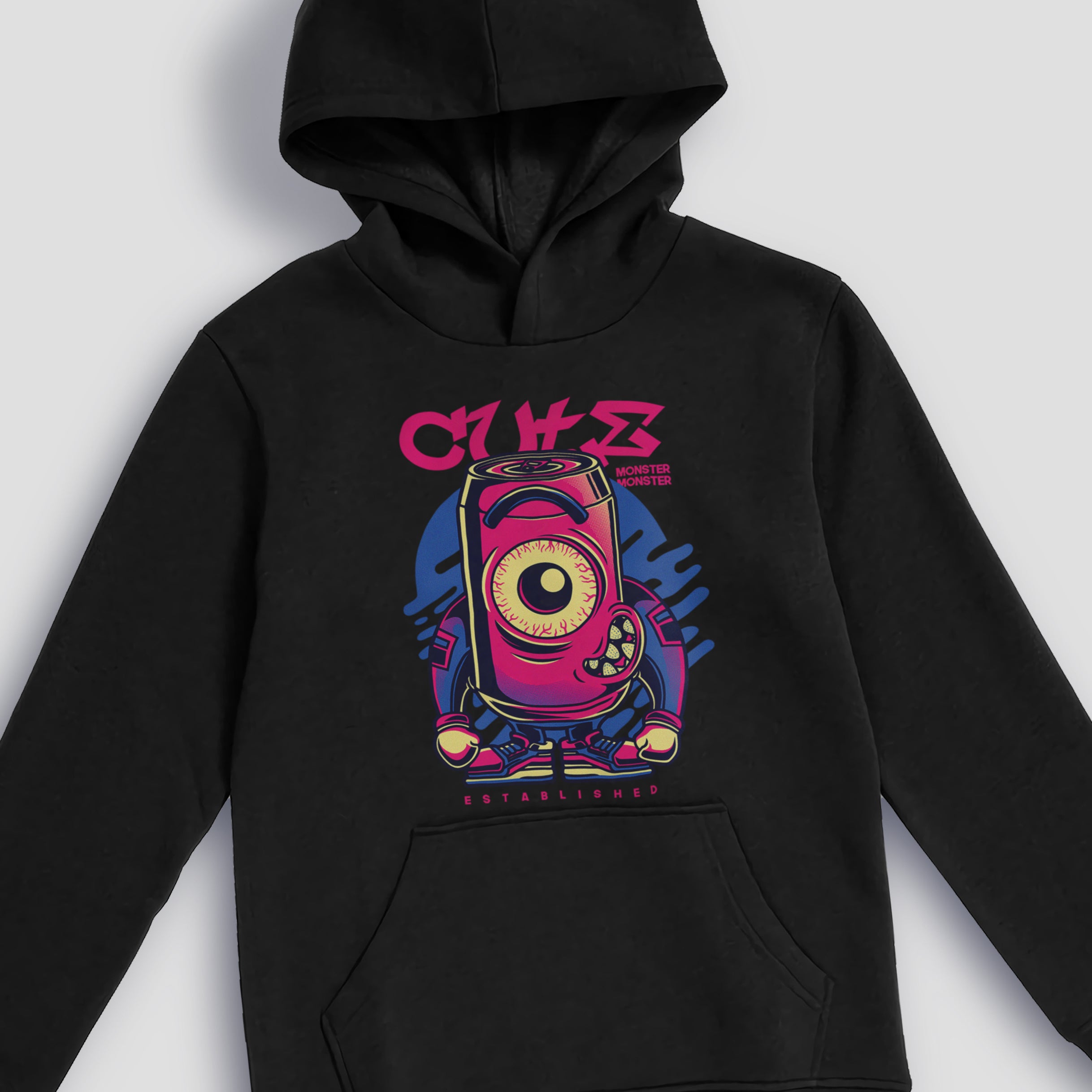 Youth Hoodie Cute Monster