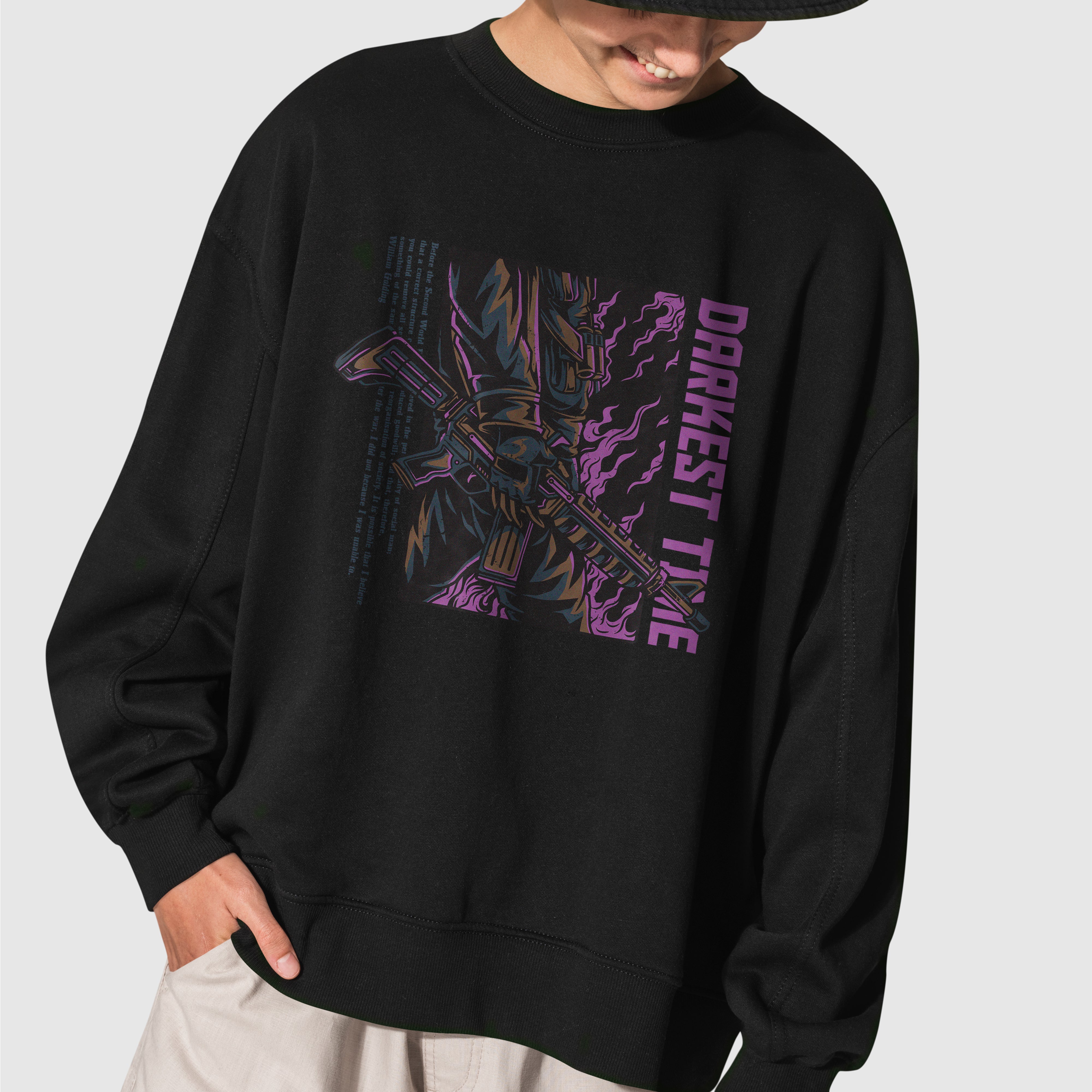 Youth Sweatshirt Darkest Time