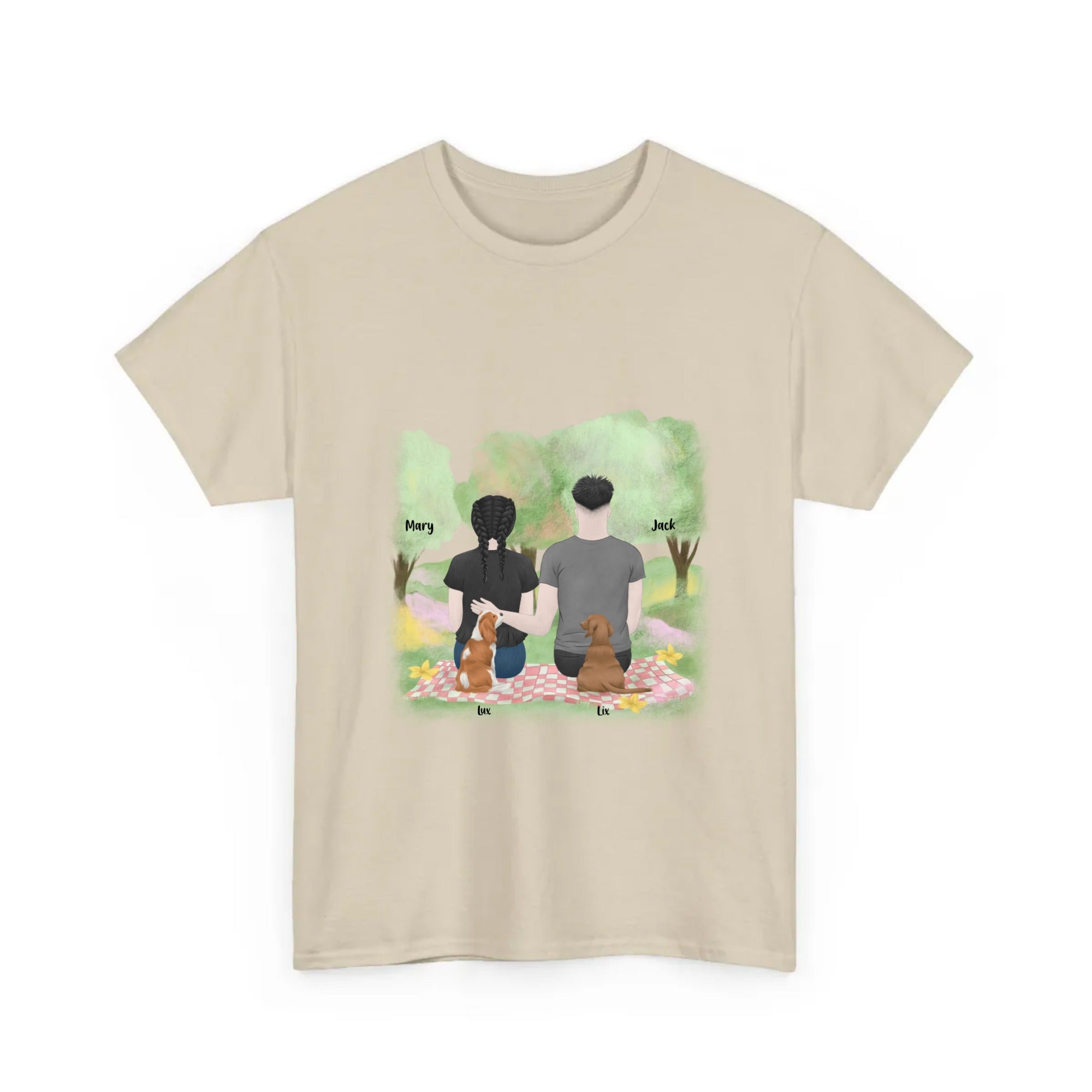 Personalized T-Shirt You Me & The Dogs