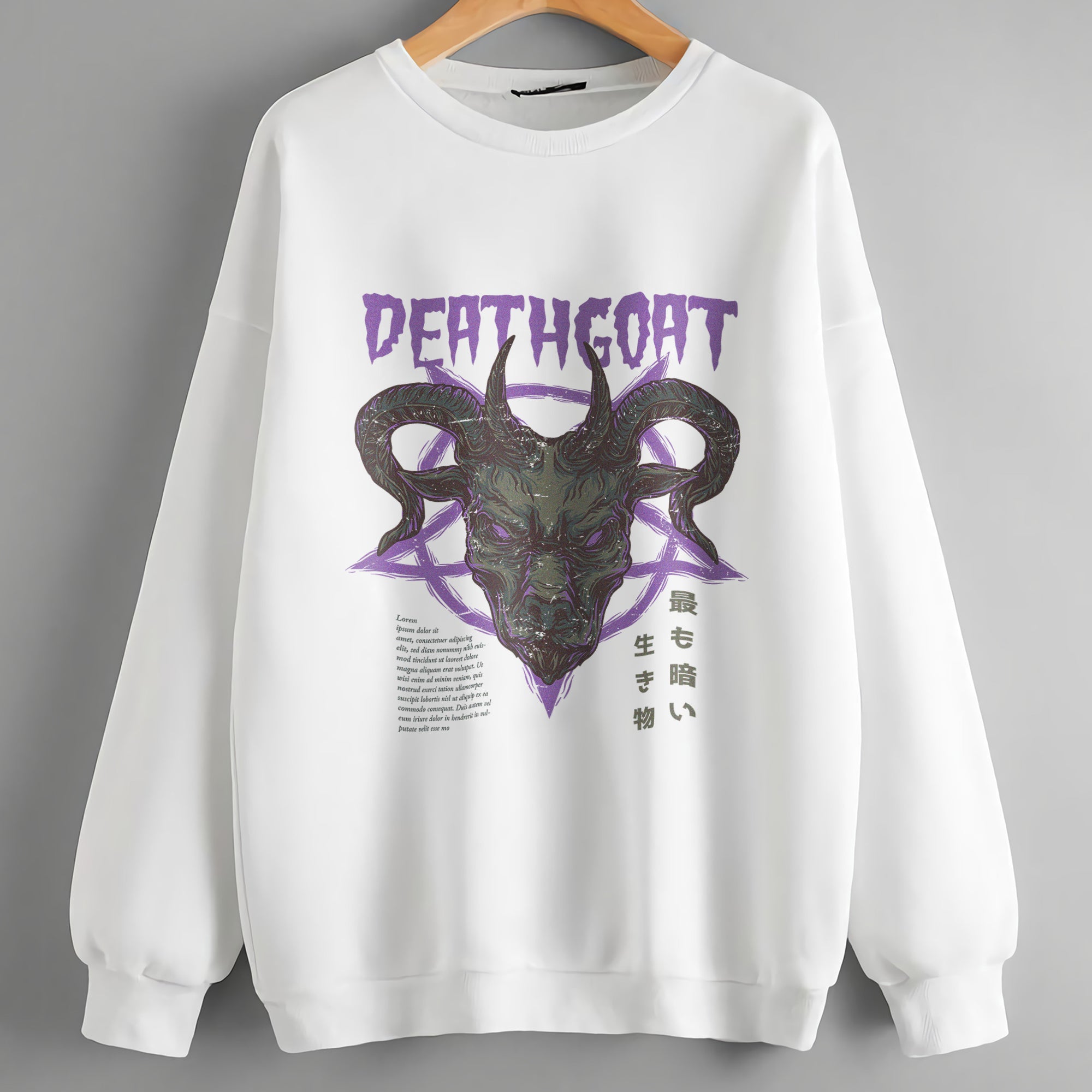 Youth Sweatshirt Death Goat