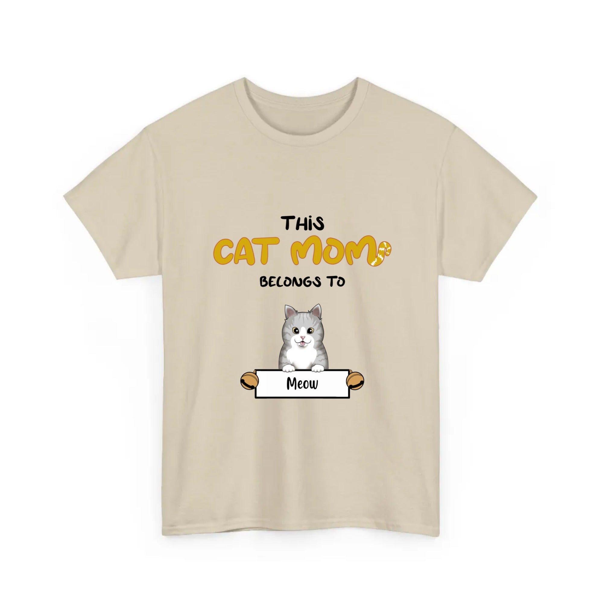 Personalized T-Shirt This Cat Mom Belongs