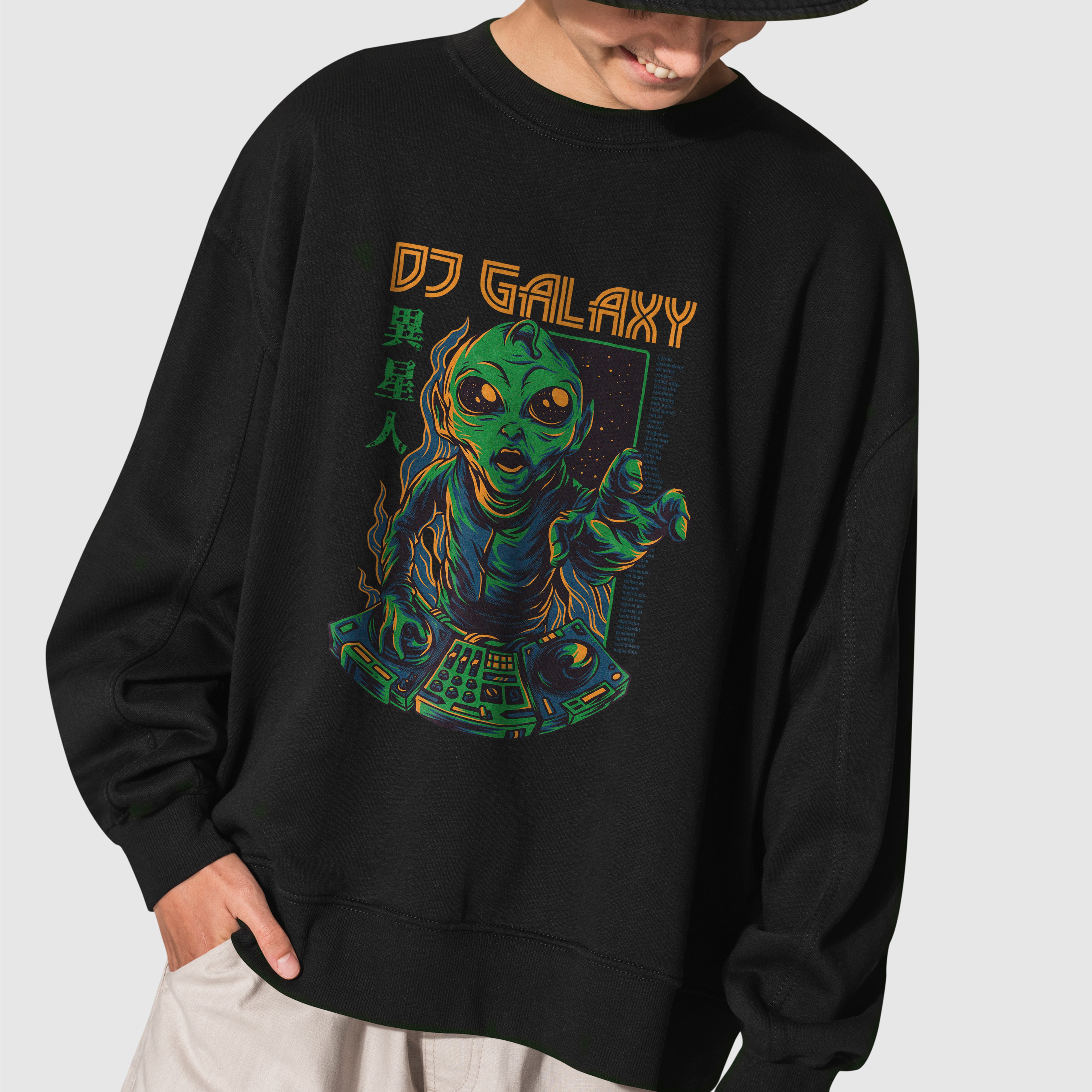 Youth Sweatshirt DJ Galaxy